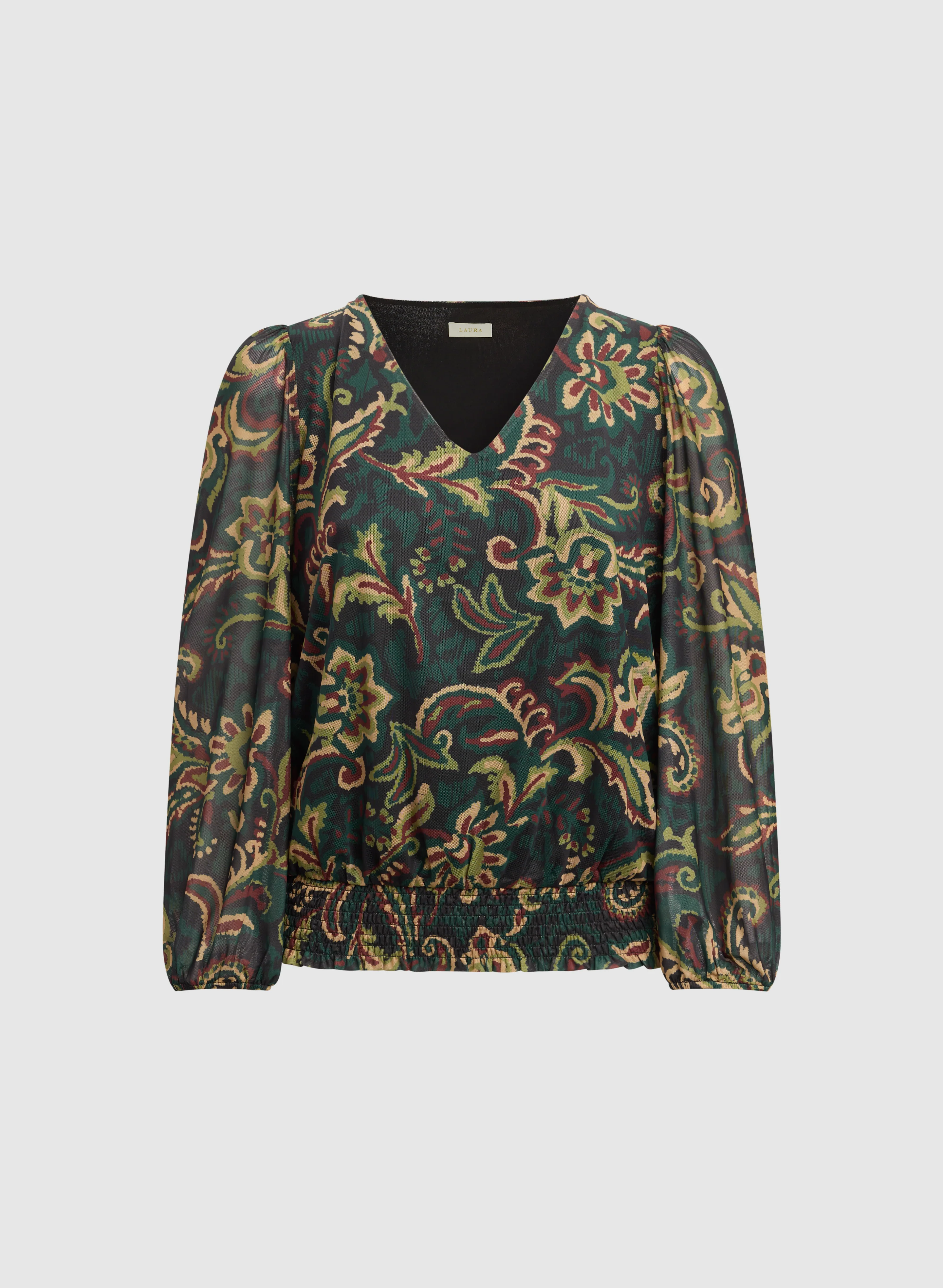 Paisley Print Top - Image 6