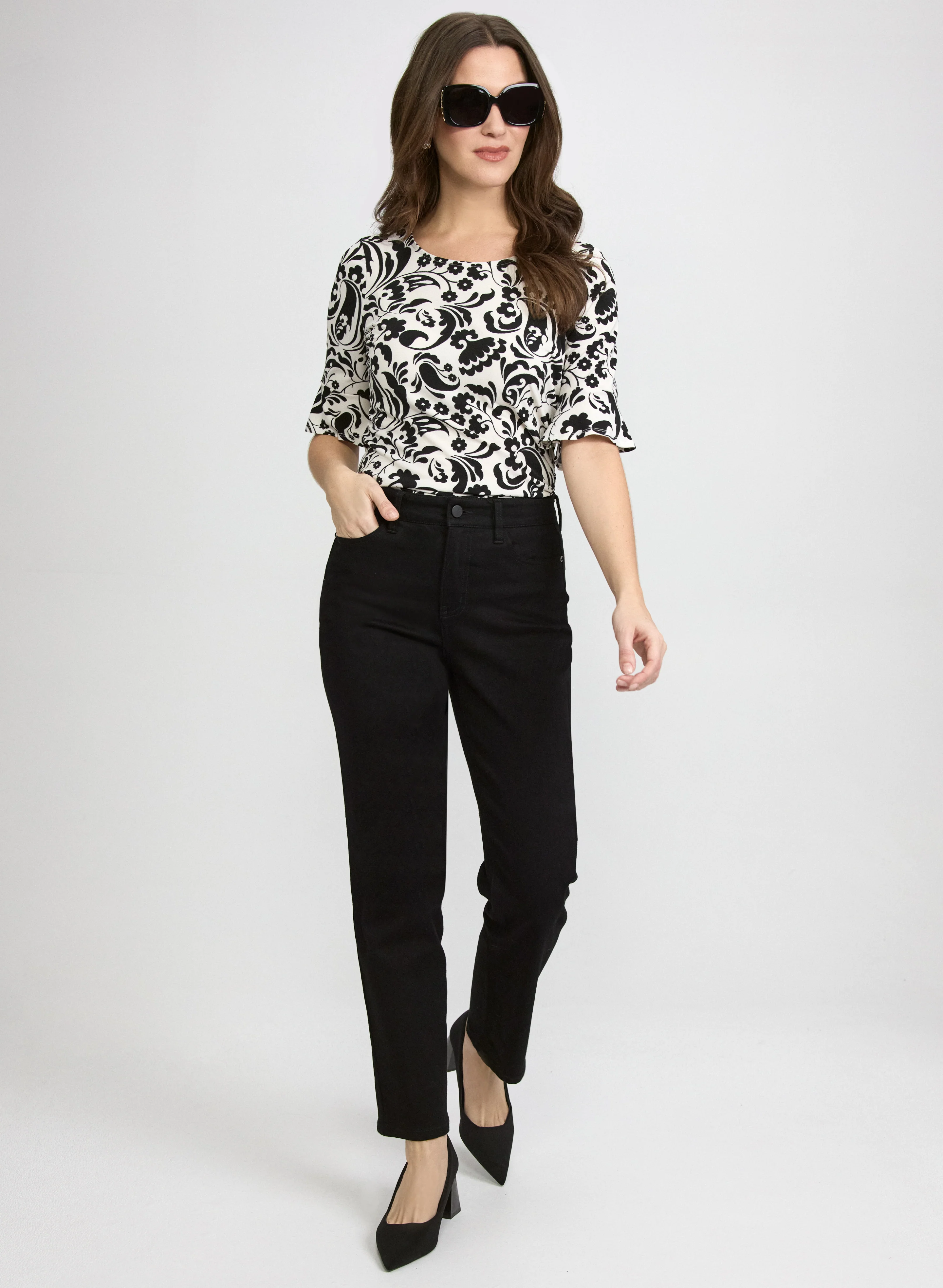 Paisley Print Top - Image 3