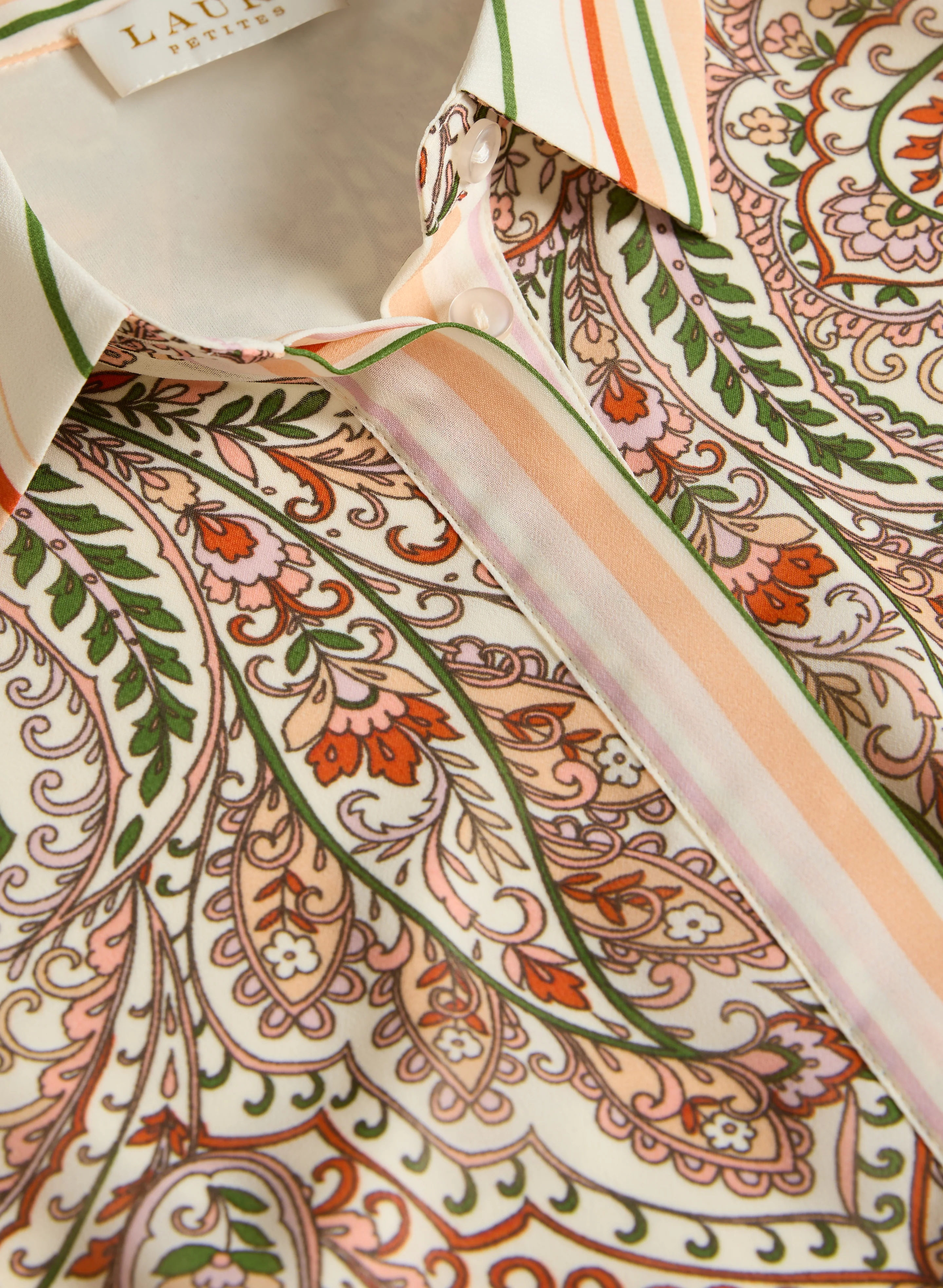 Paisley Shirt Dress - Image 7