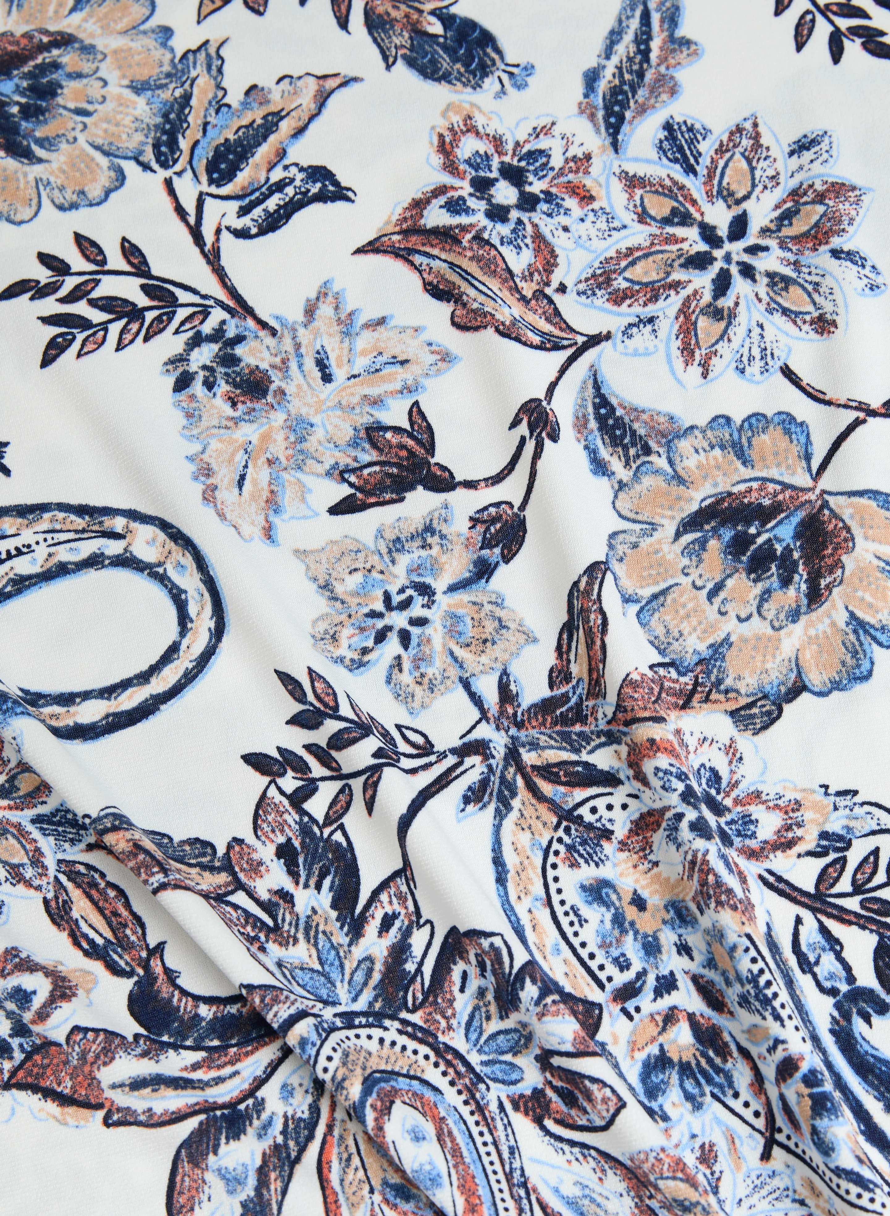 Paisley Tied-Hem Top - Image 7