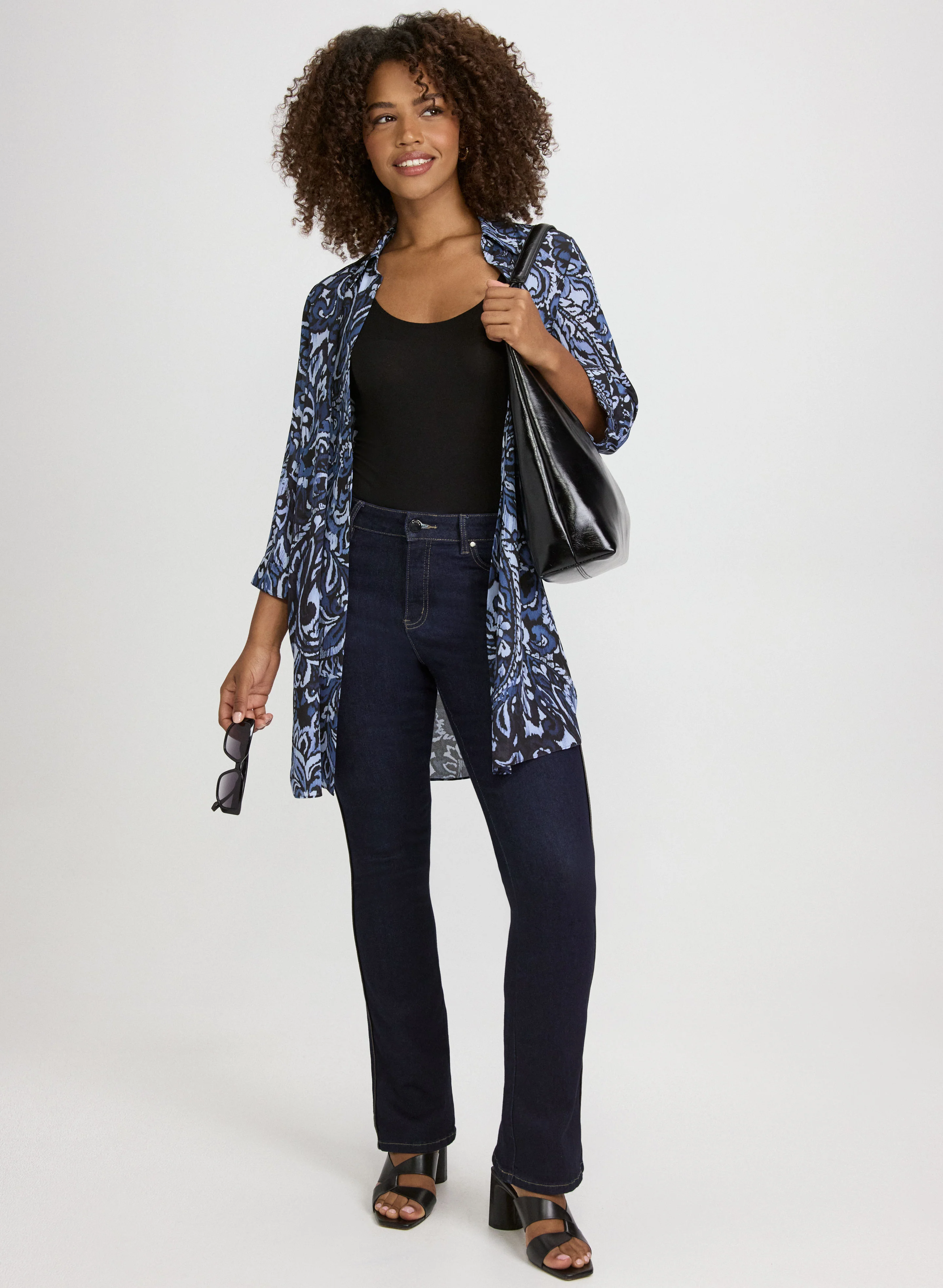 Paisley Tunic Blouse - Image 3