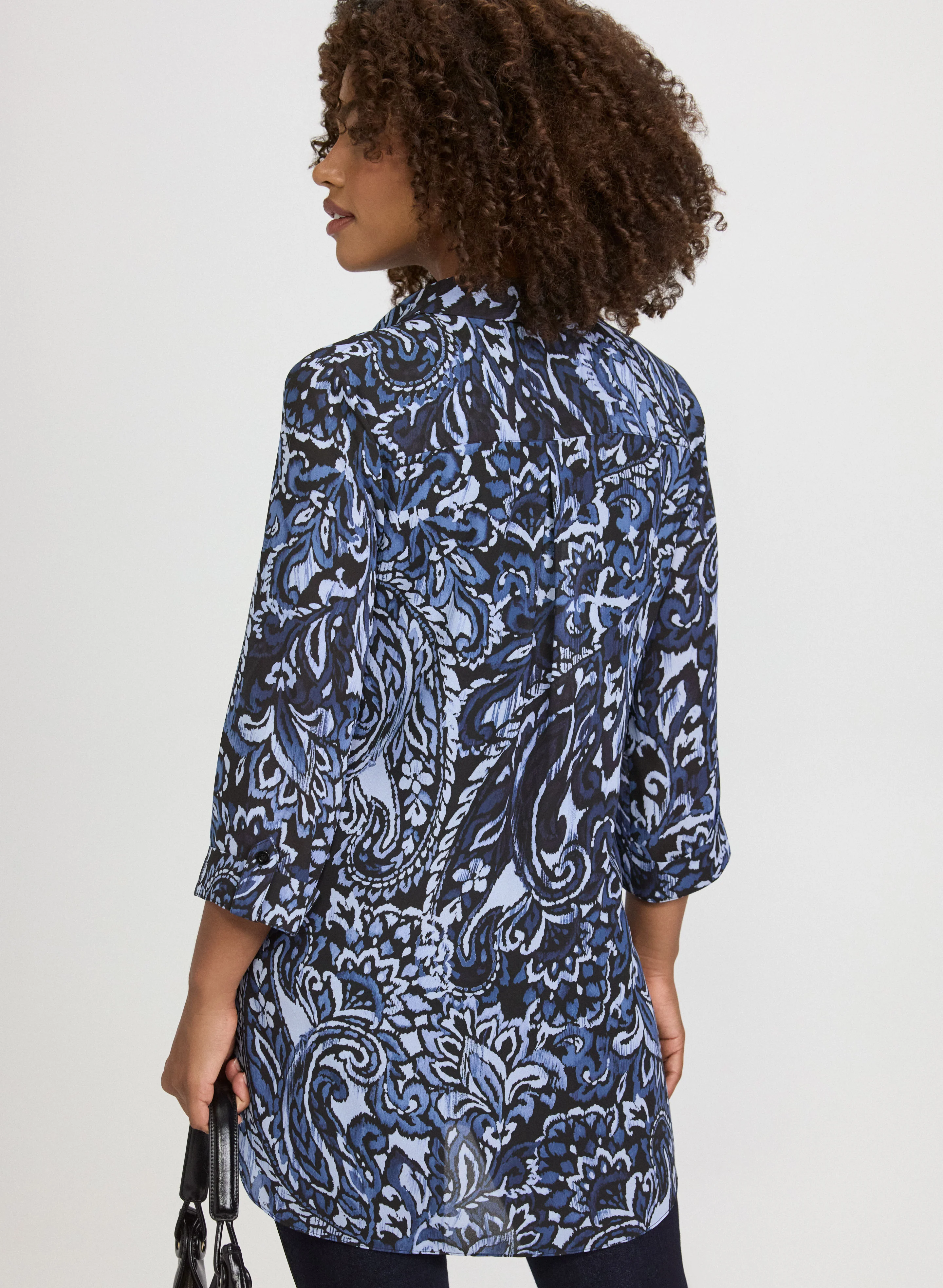 Paisley Tunic Blouse - Image 4