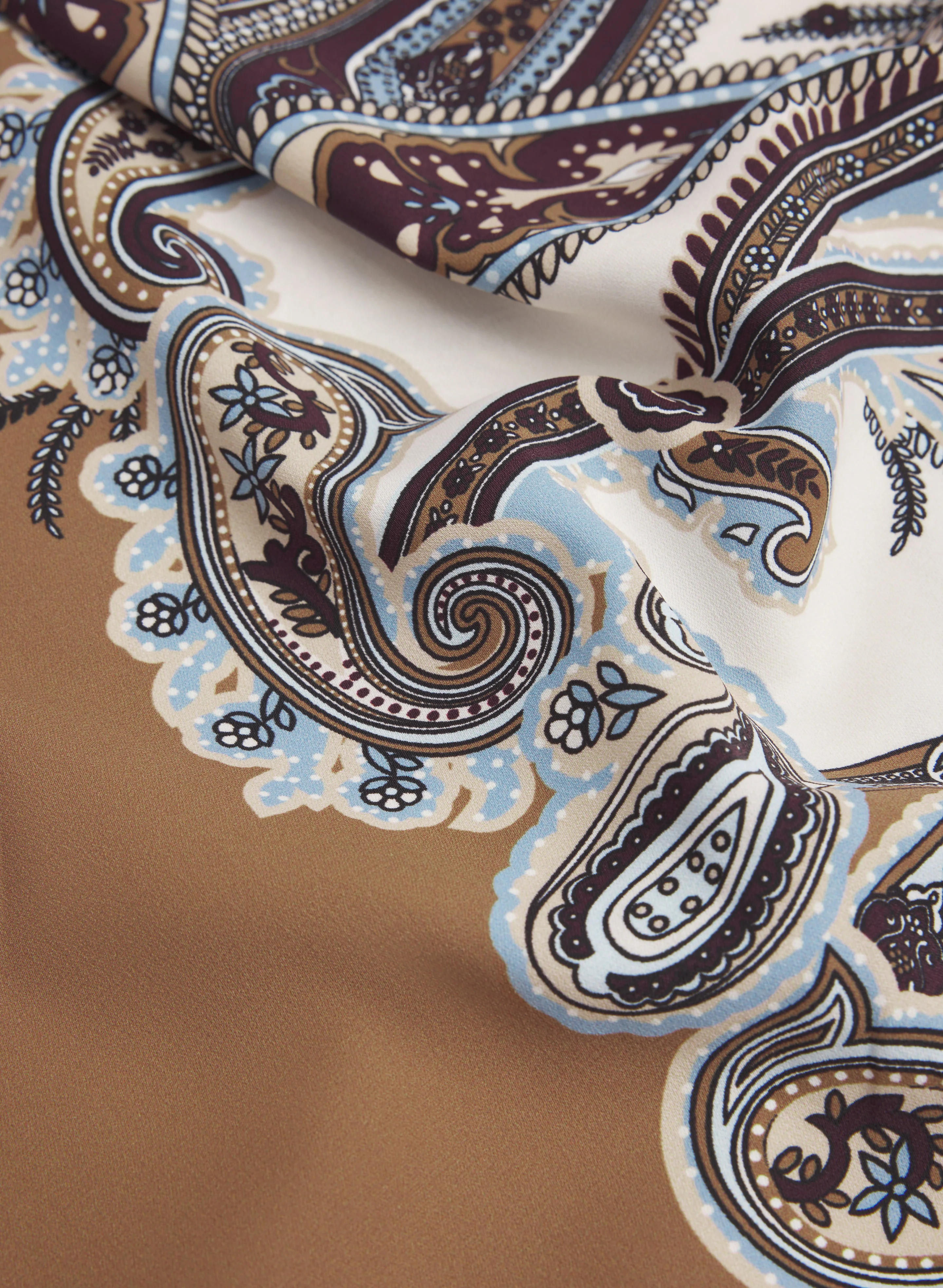 Paisley Wide-Leg Pants - Image 7