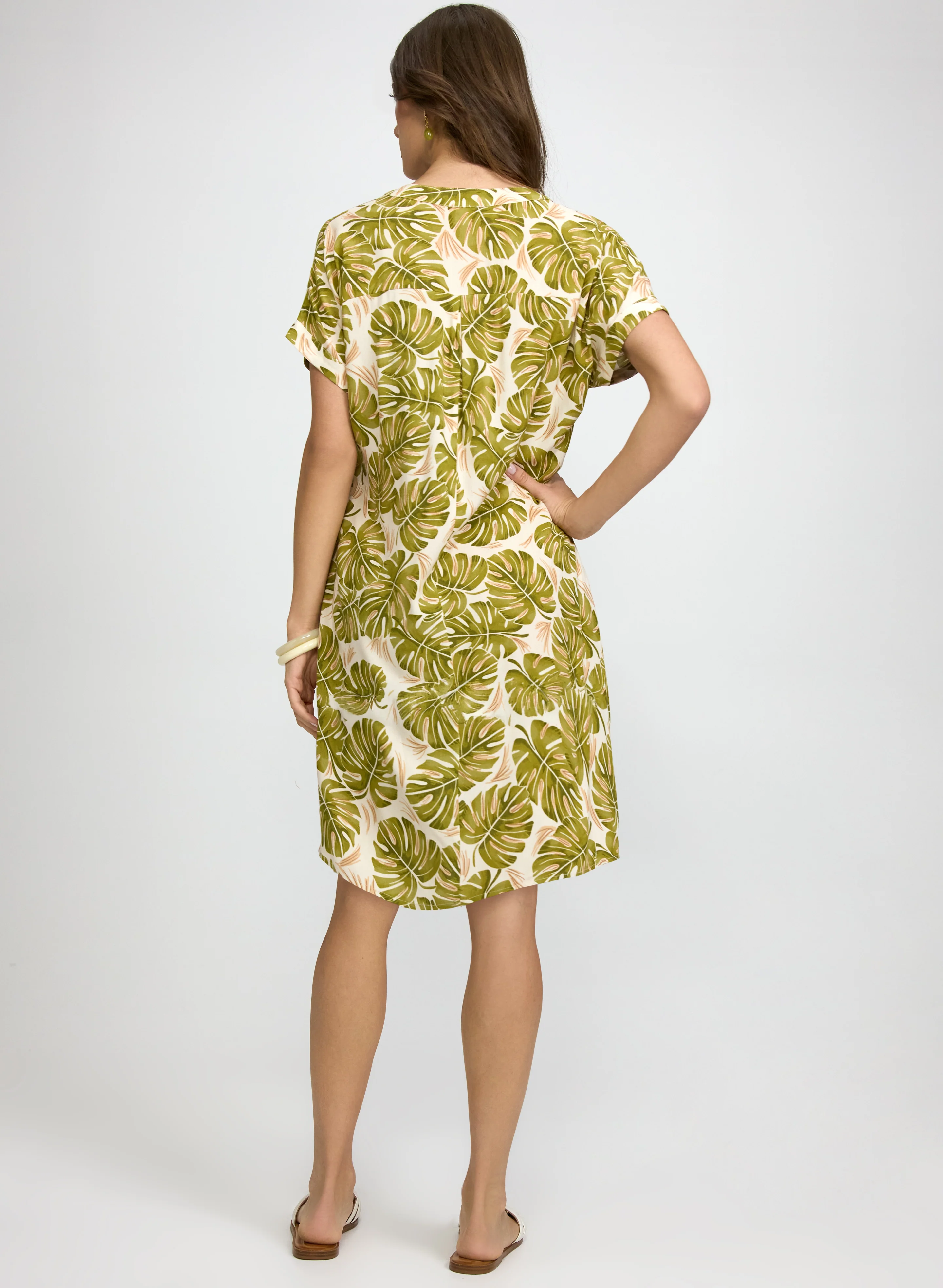 Palm Leaf Dress - Image 3
