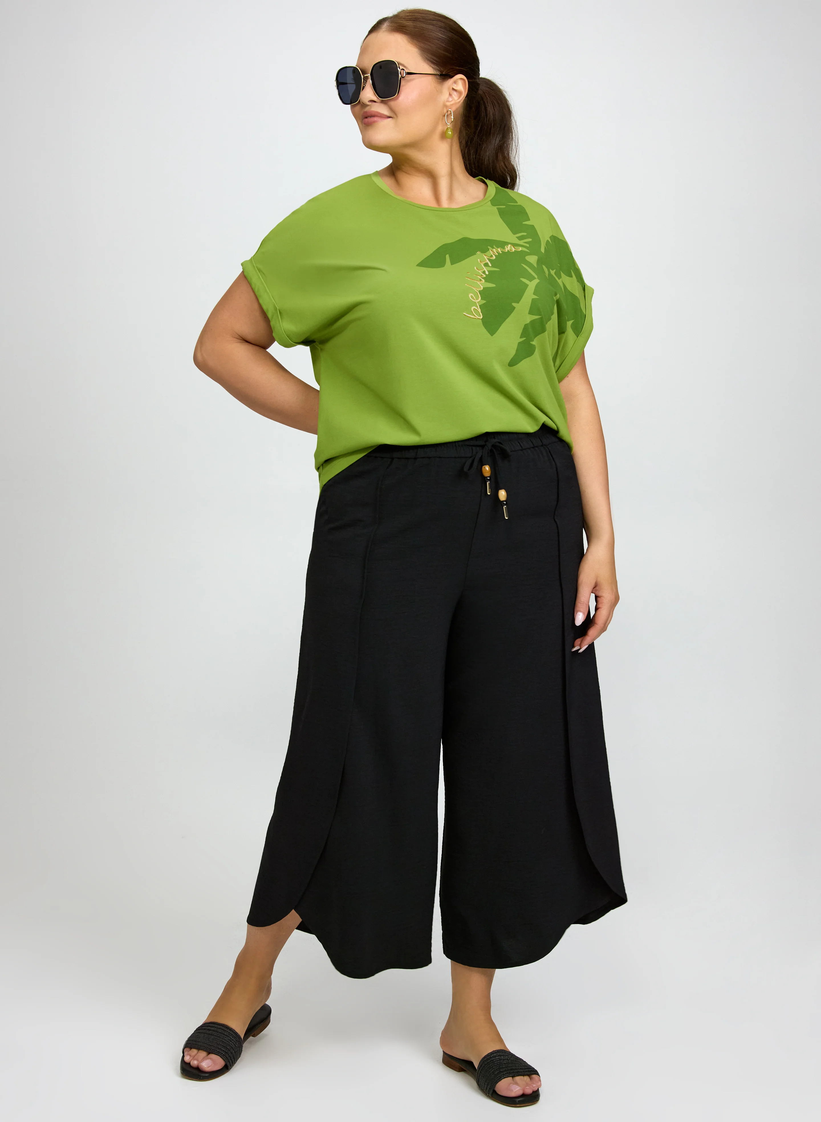 Palm Placement Print T-Shirt - Image 3
