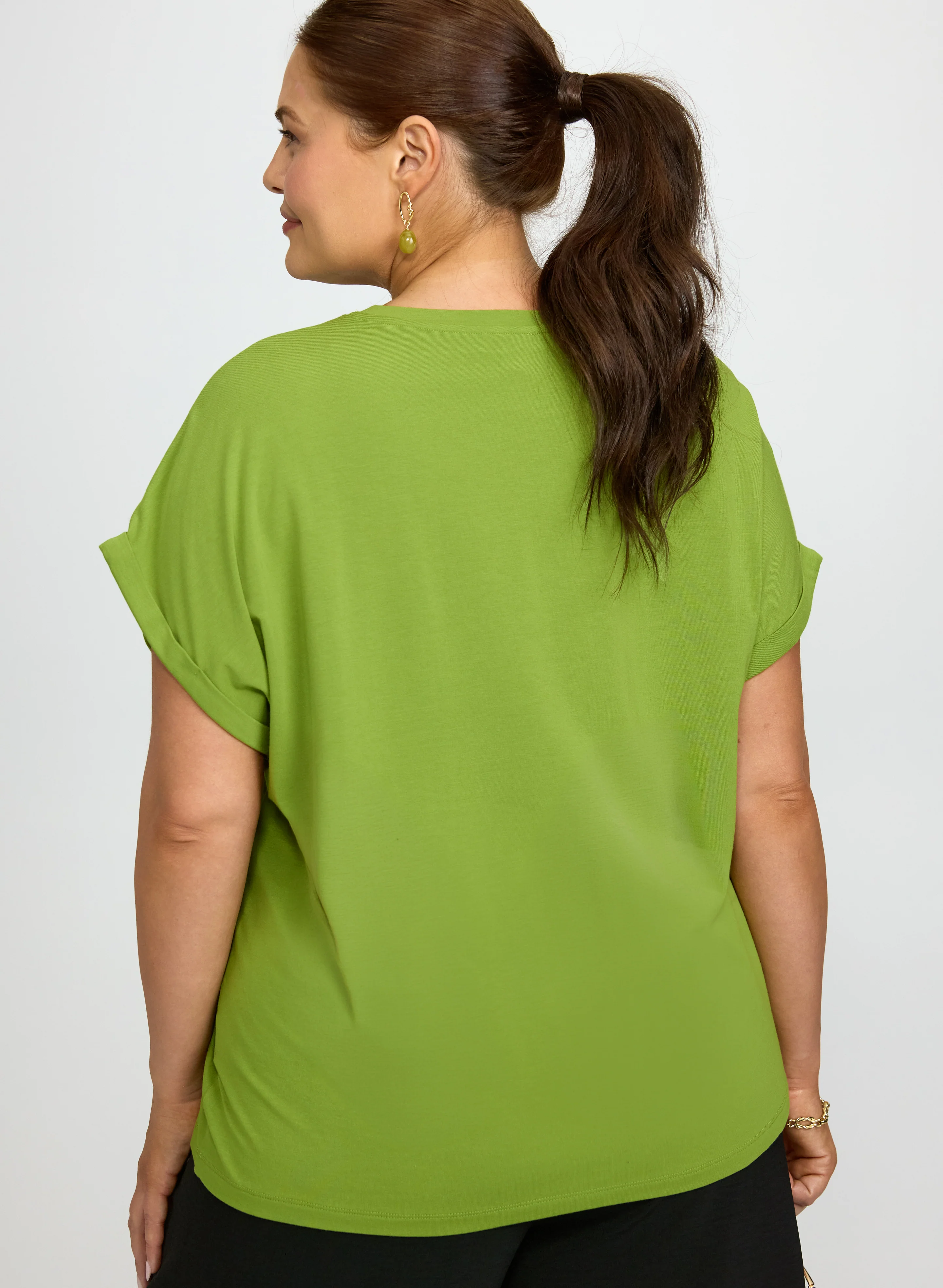 Palm Placement Print T-Shirt - Image 4