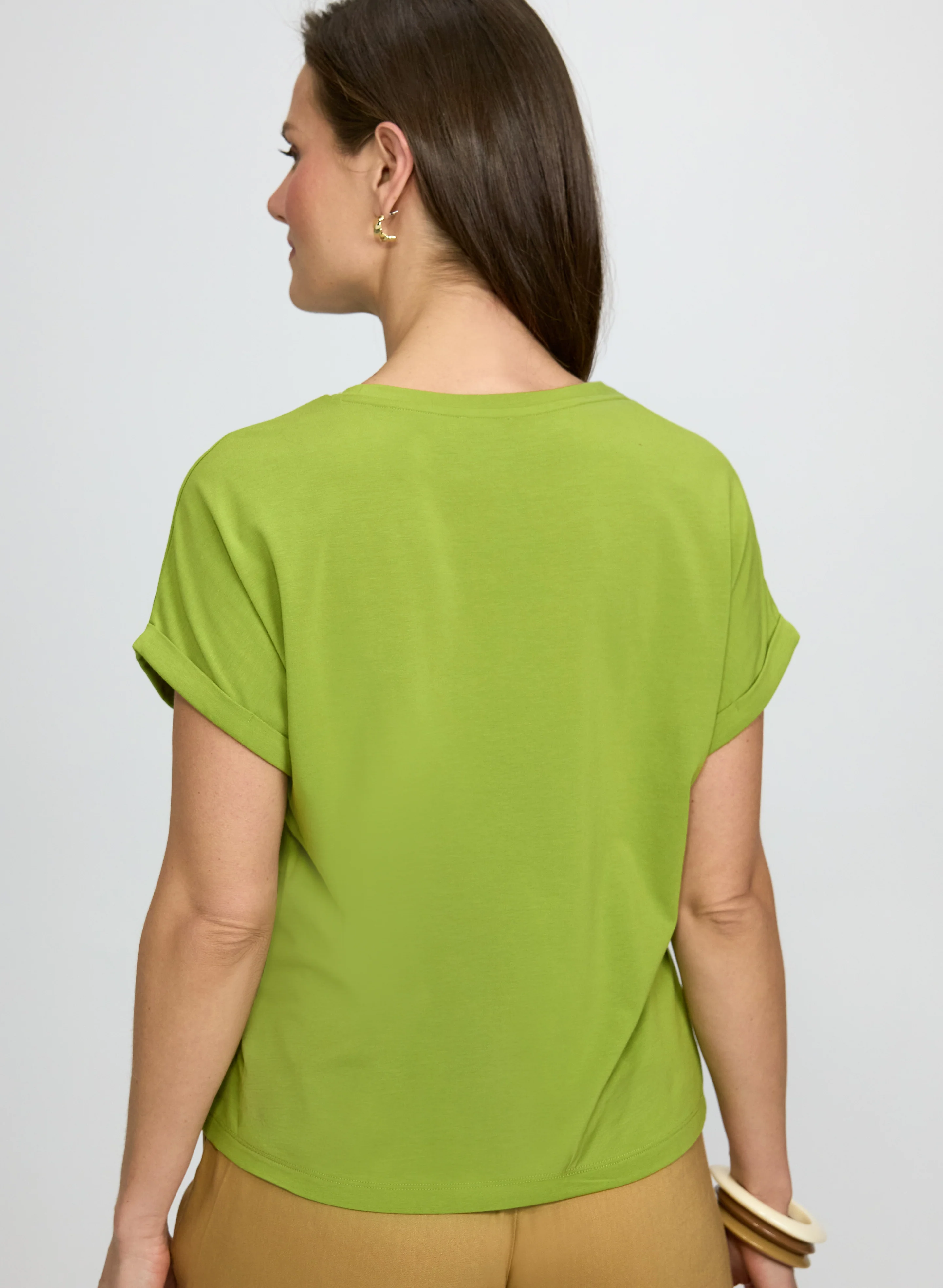 Palm Placement Print T-Shirt - Image 4