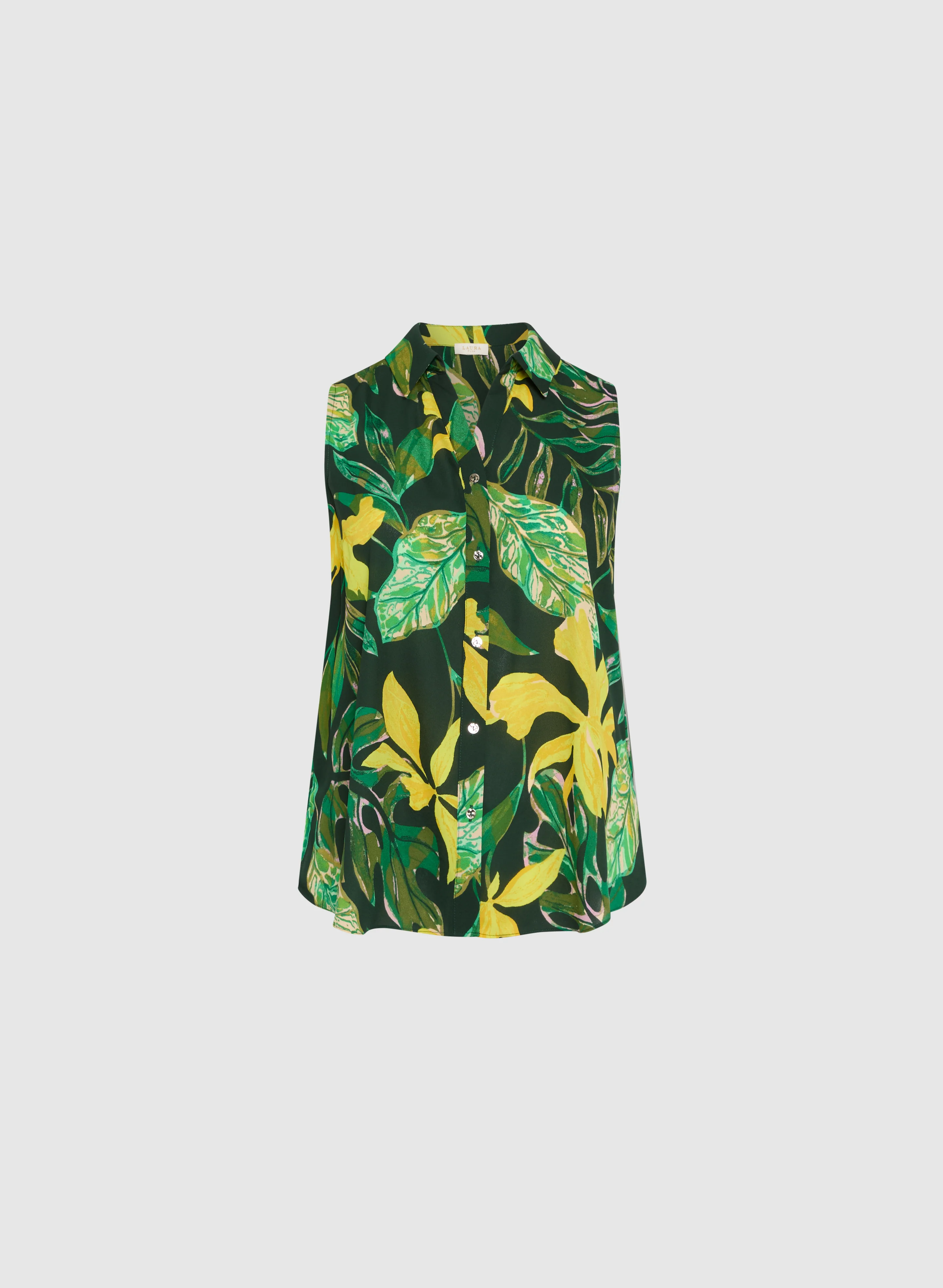 Palm Print Blouse - Image 6