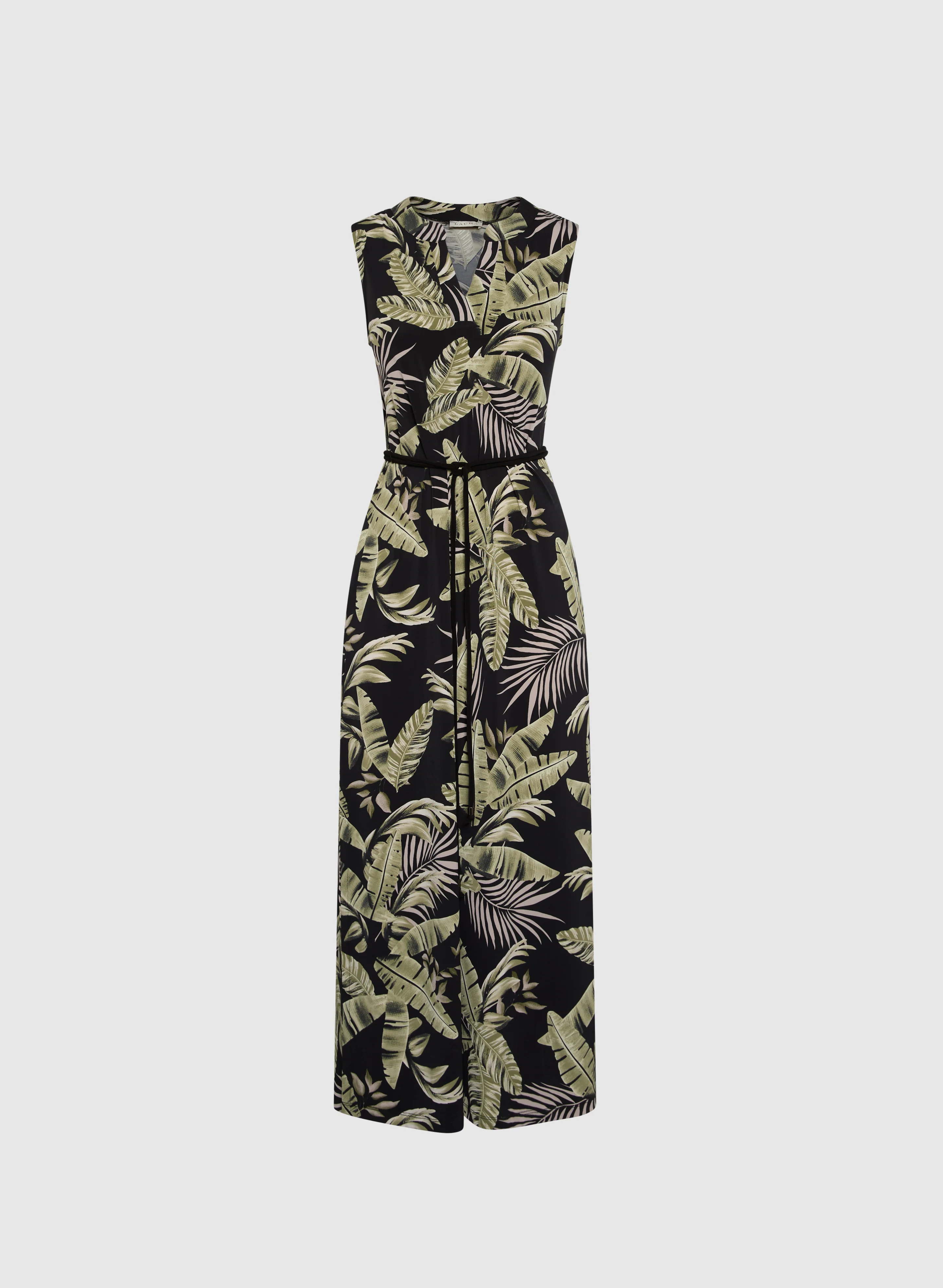 Palm Print Dress - Image 5