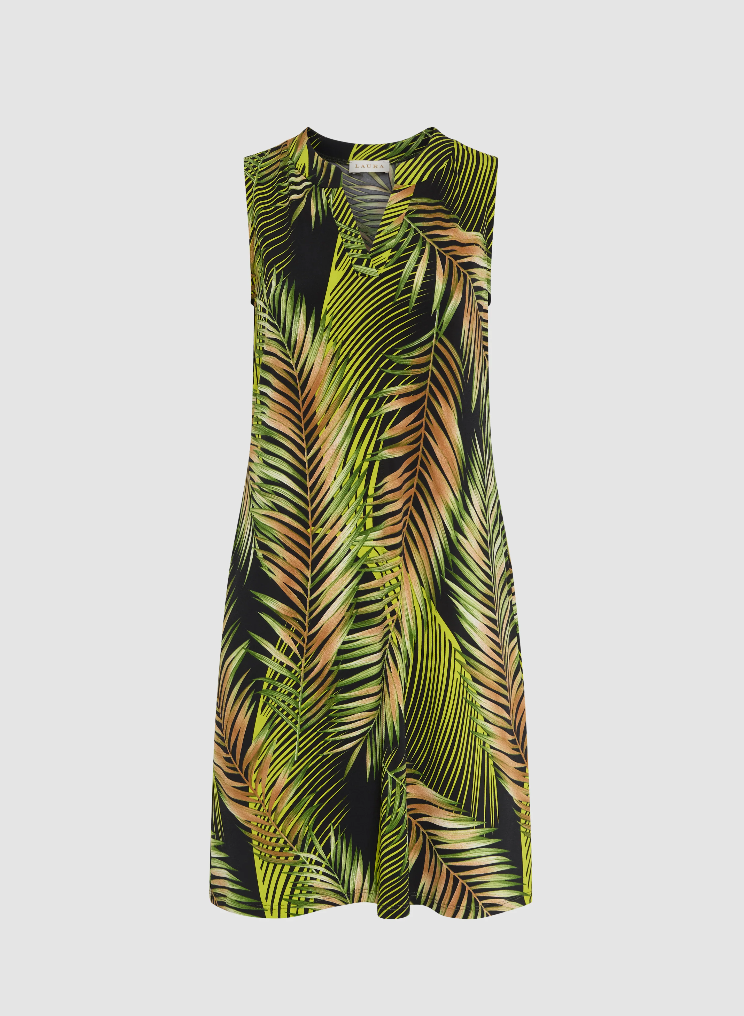 Palm Print Dress - Image 6