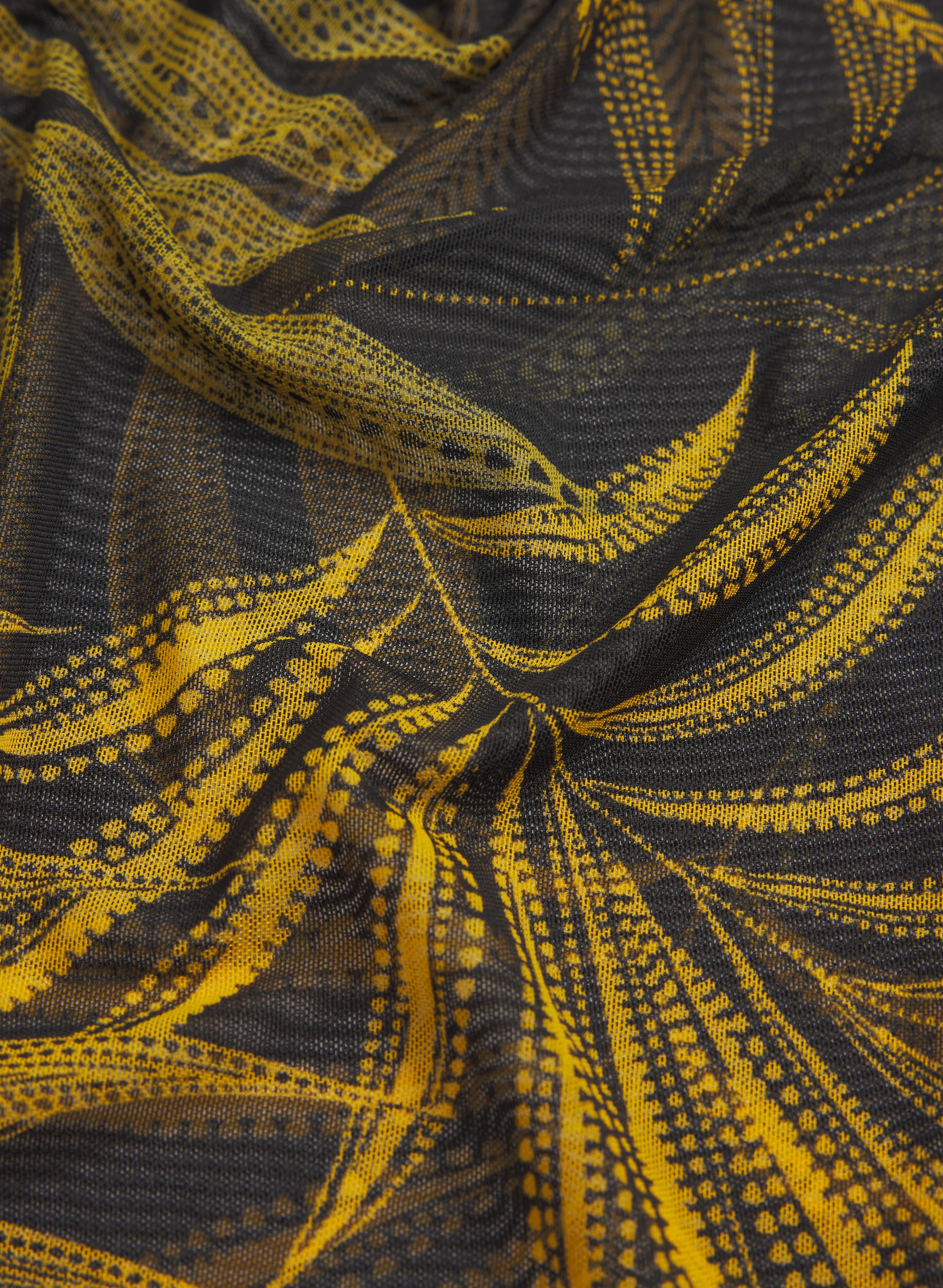 Palm Print Open Front Top - Image 7
