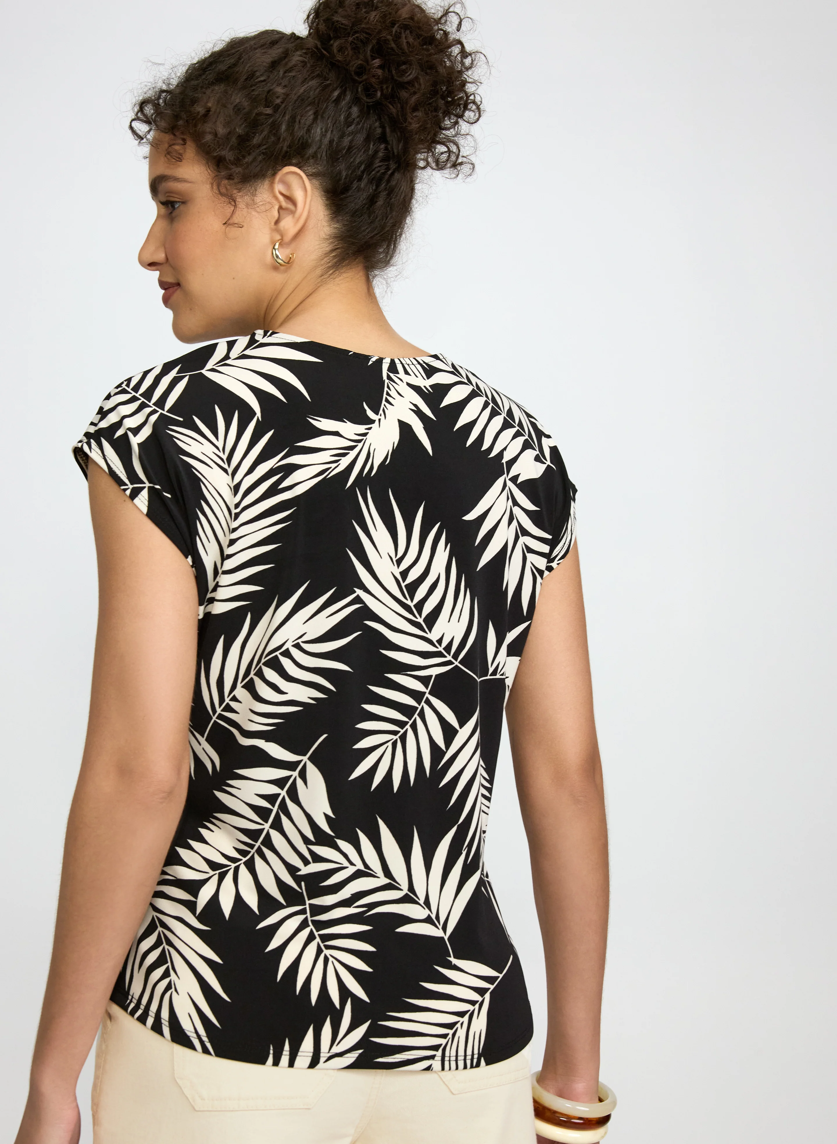 Palm Print Top - Image 4