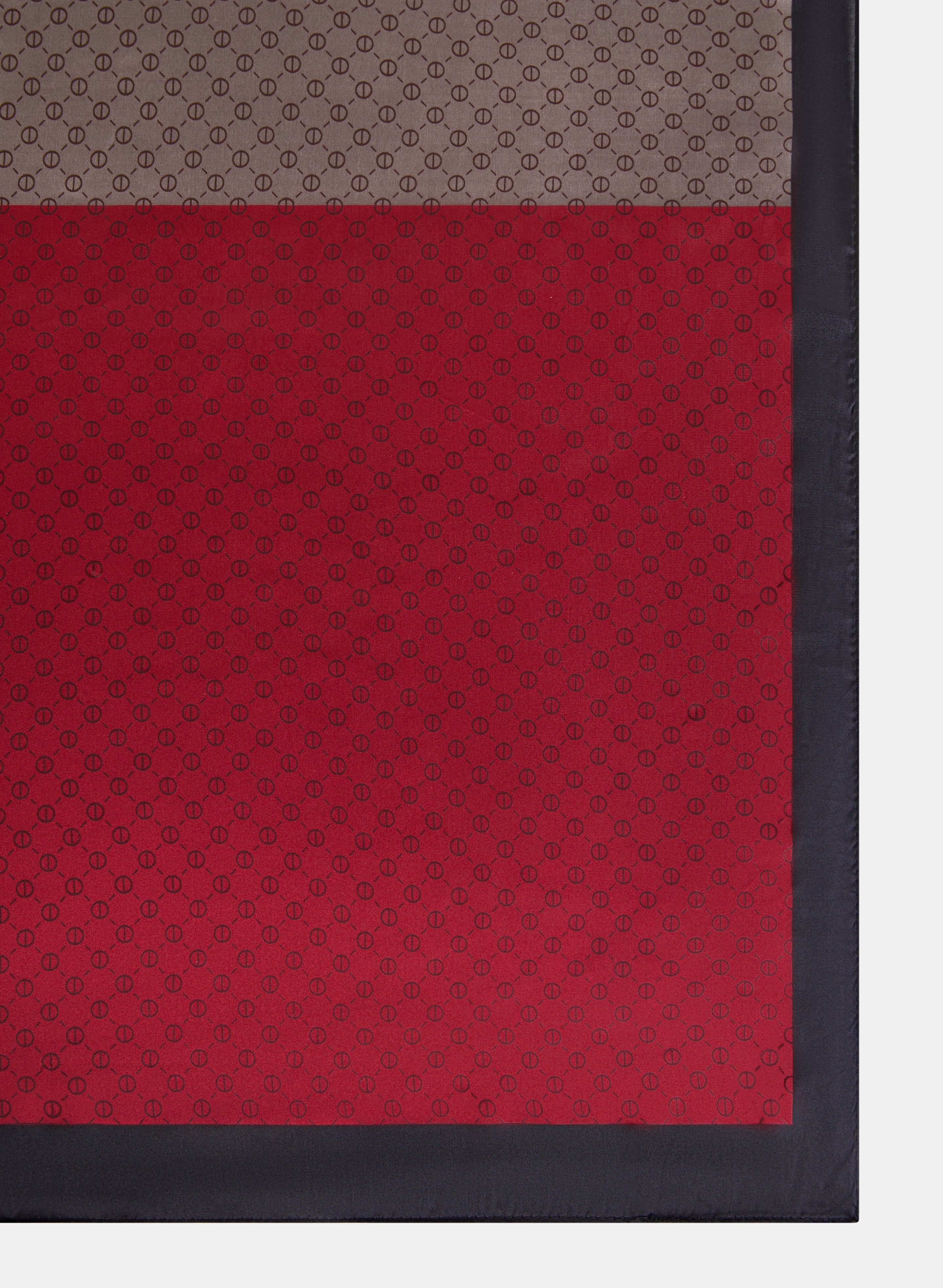 Patterned Oblong Scarf - Image 3