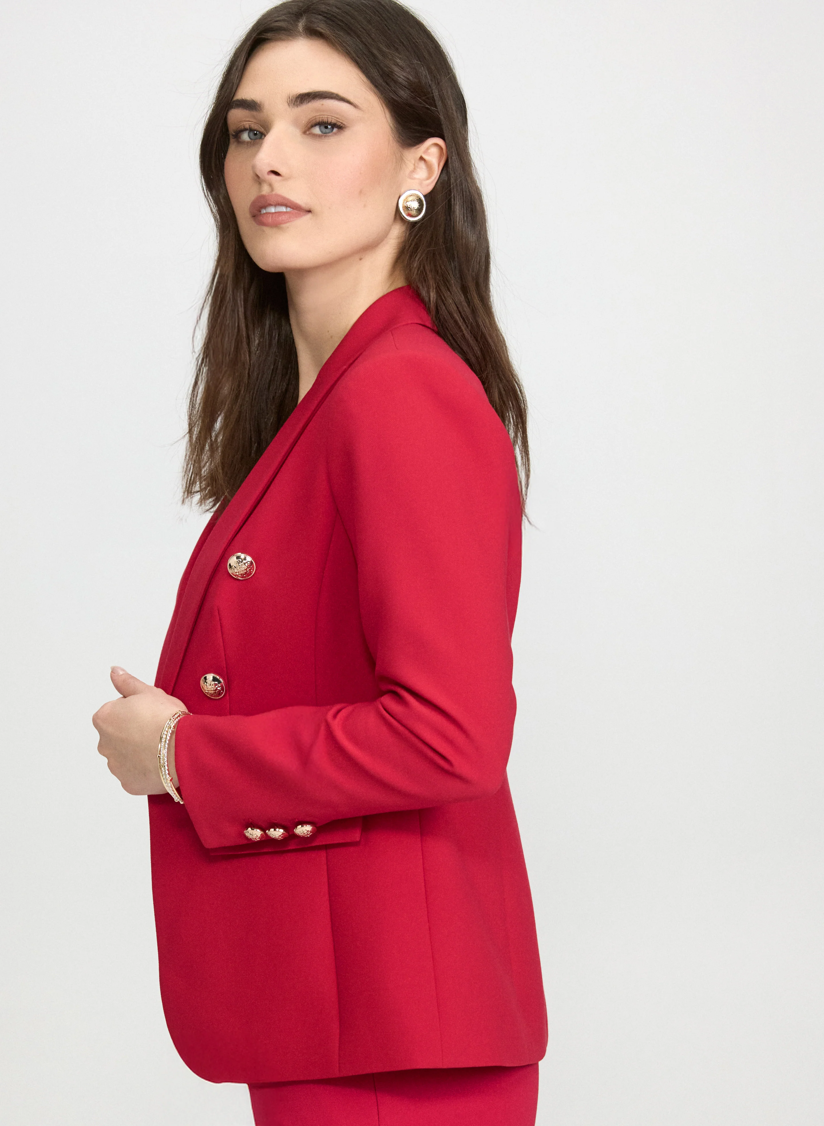 Peaked Lapel Blazer - Image 2
