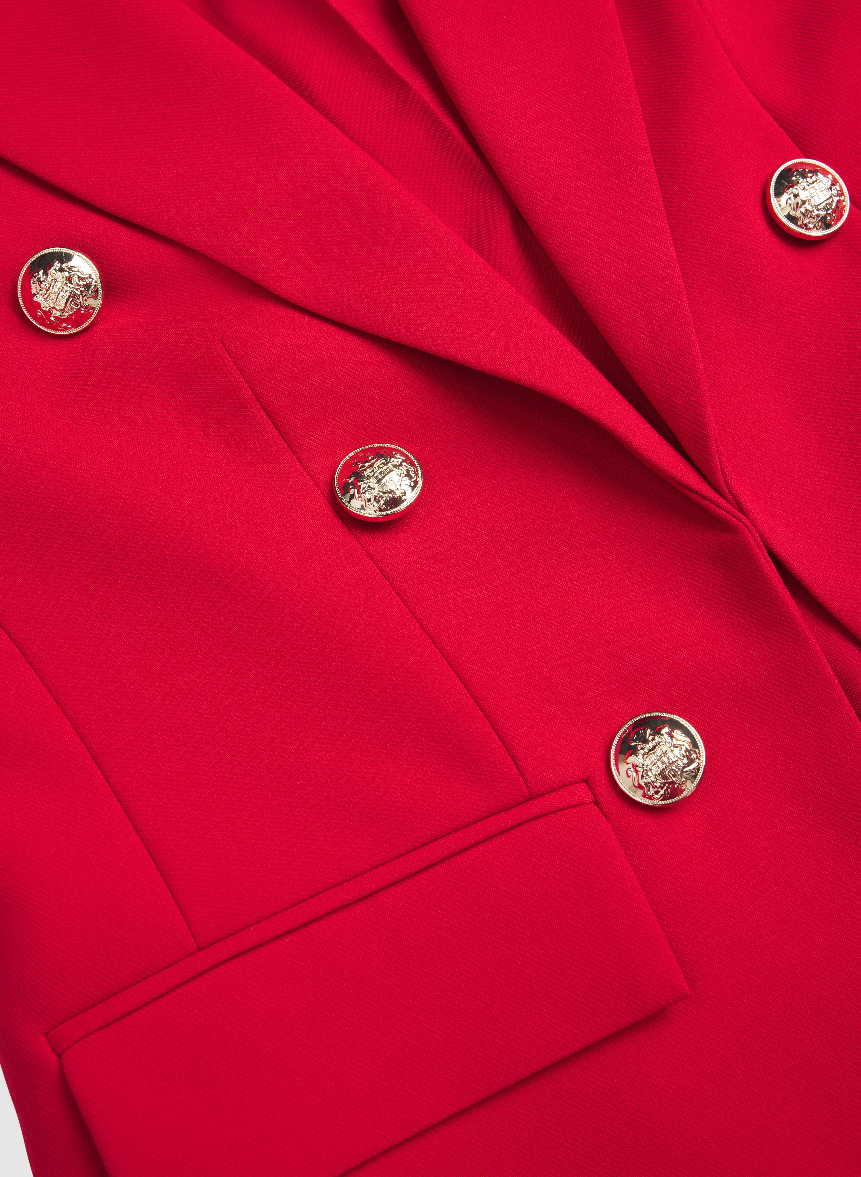 Peaked Lapel Blazer - Image 7