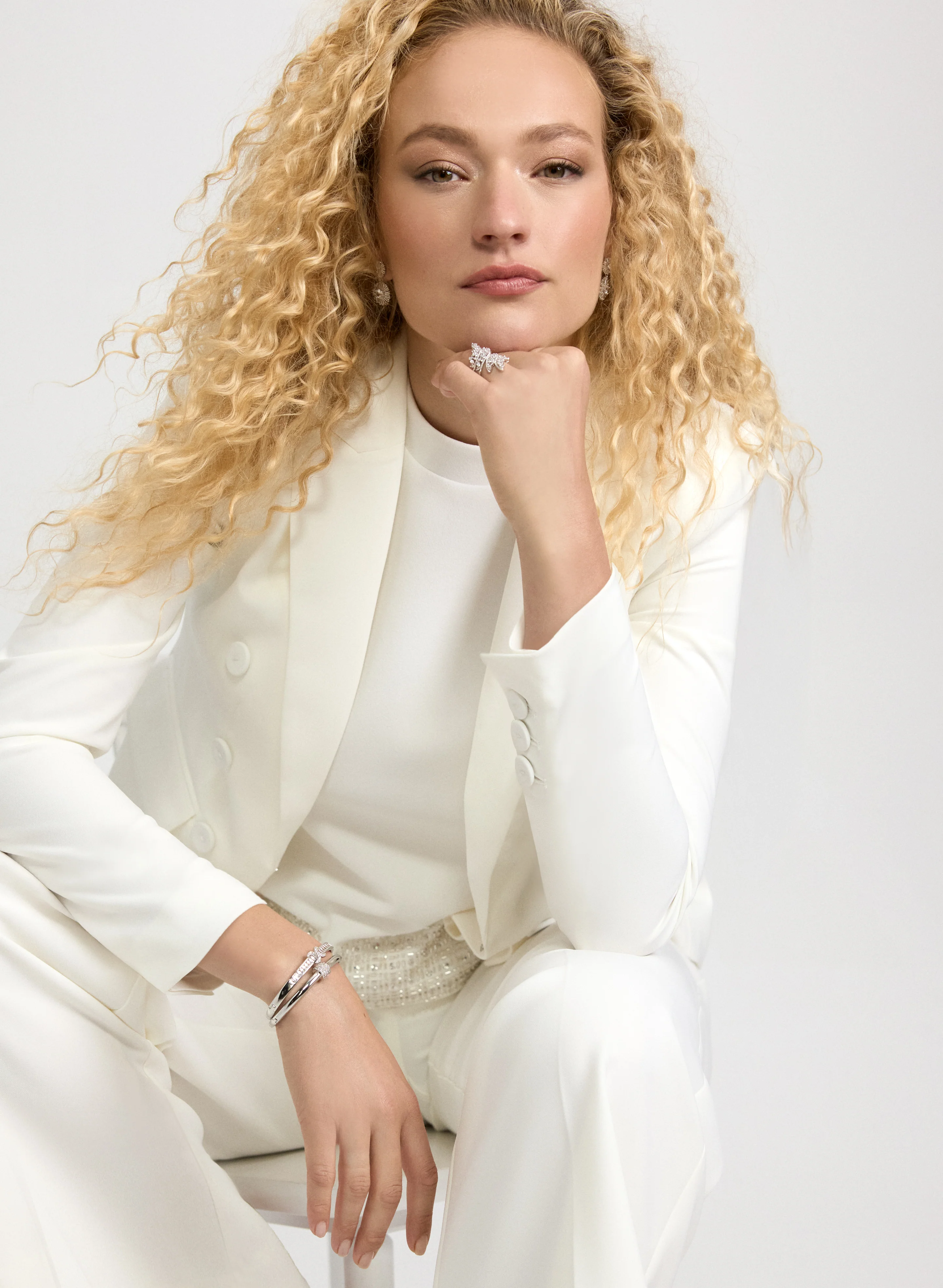 Peaked Lapel Blazer - Image 8