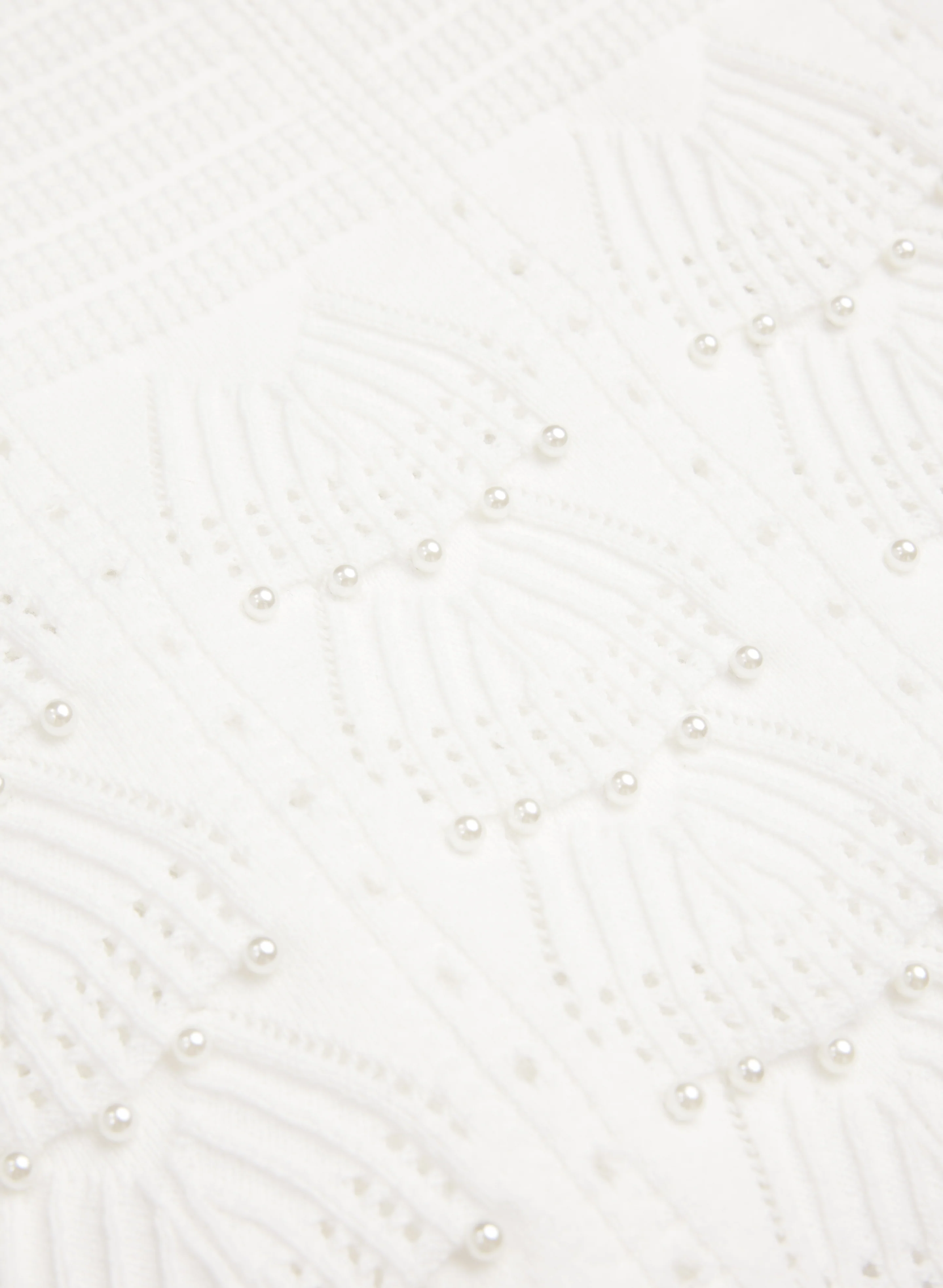 Pearl Detail Sleeveless Knit - Image 8