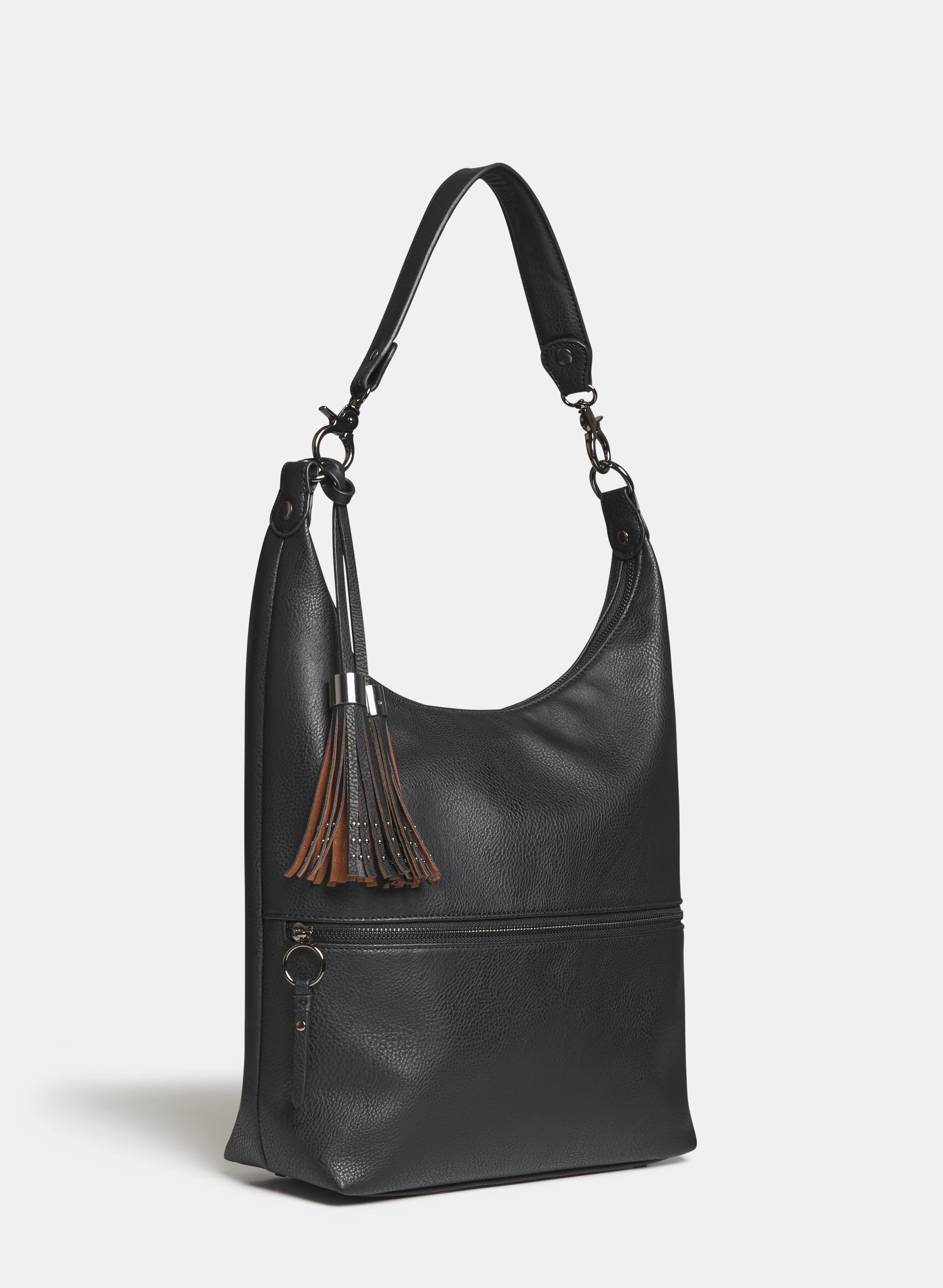 Pebble Grain Bucket Handbag - Image 3