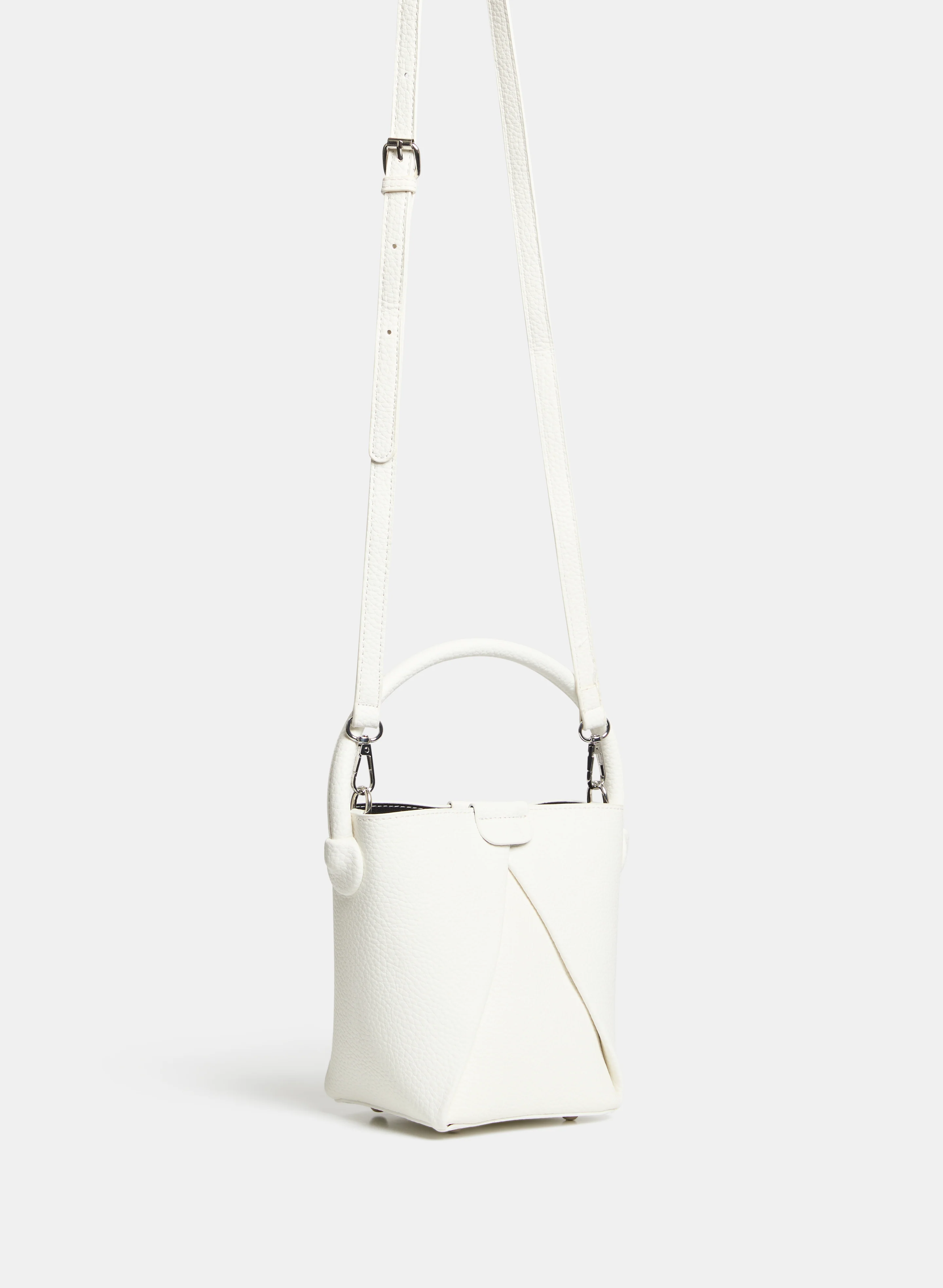Pebbled Bucket Bag - Image 3