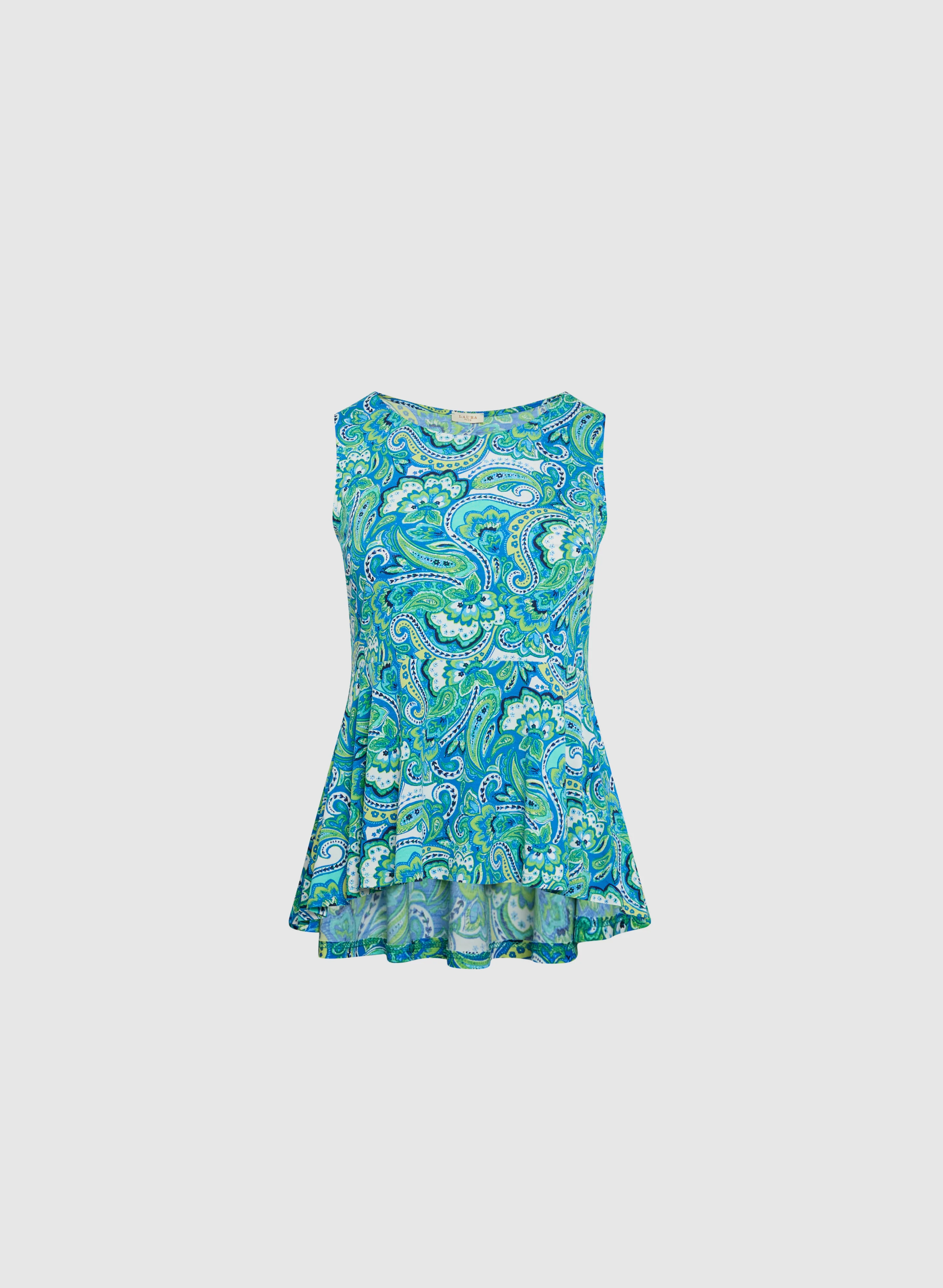 Peplum Paisley Top - Image 6