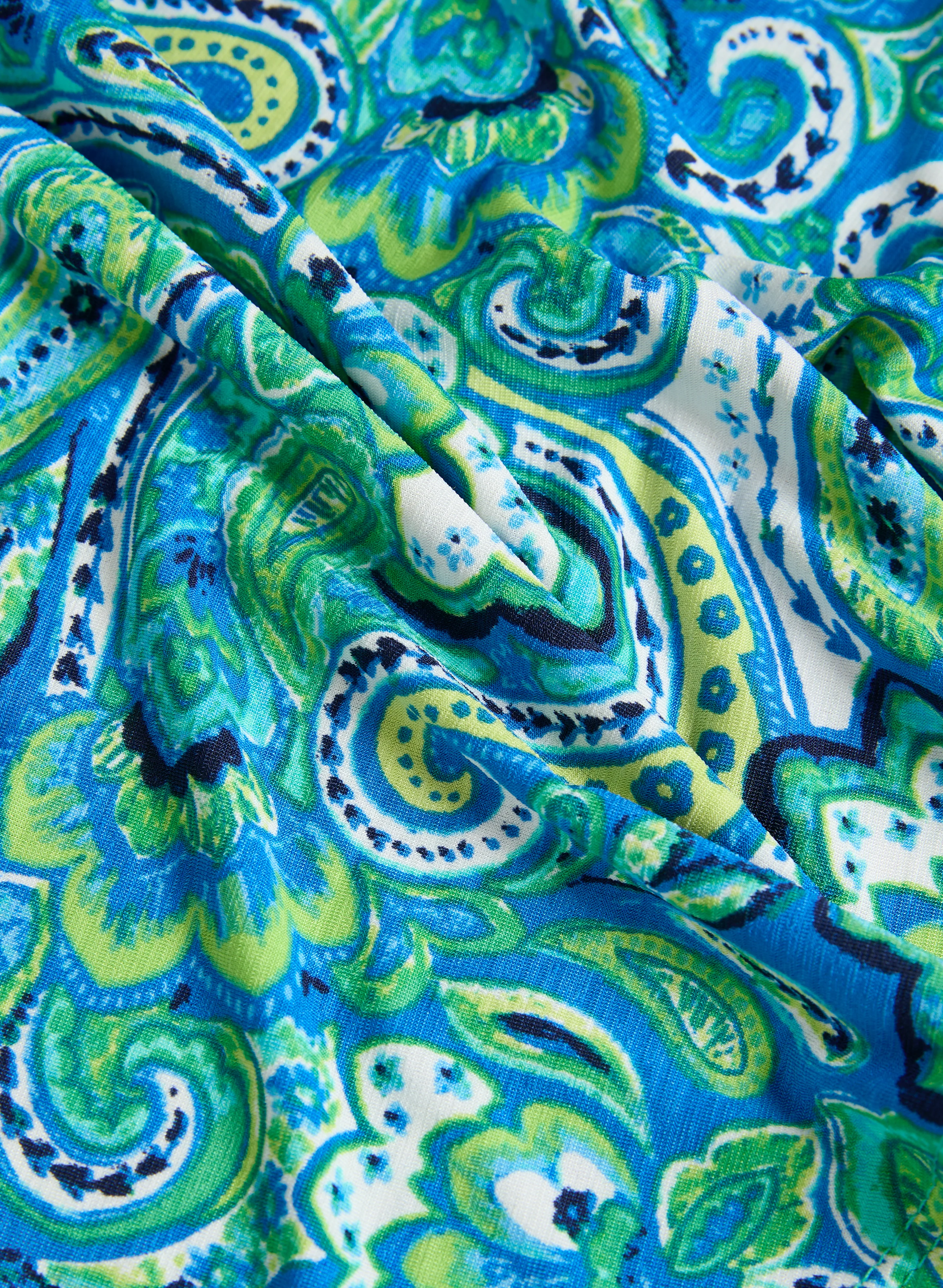 Peplum Paisley Top - Image 7