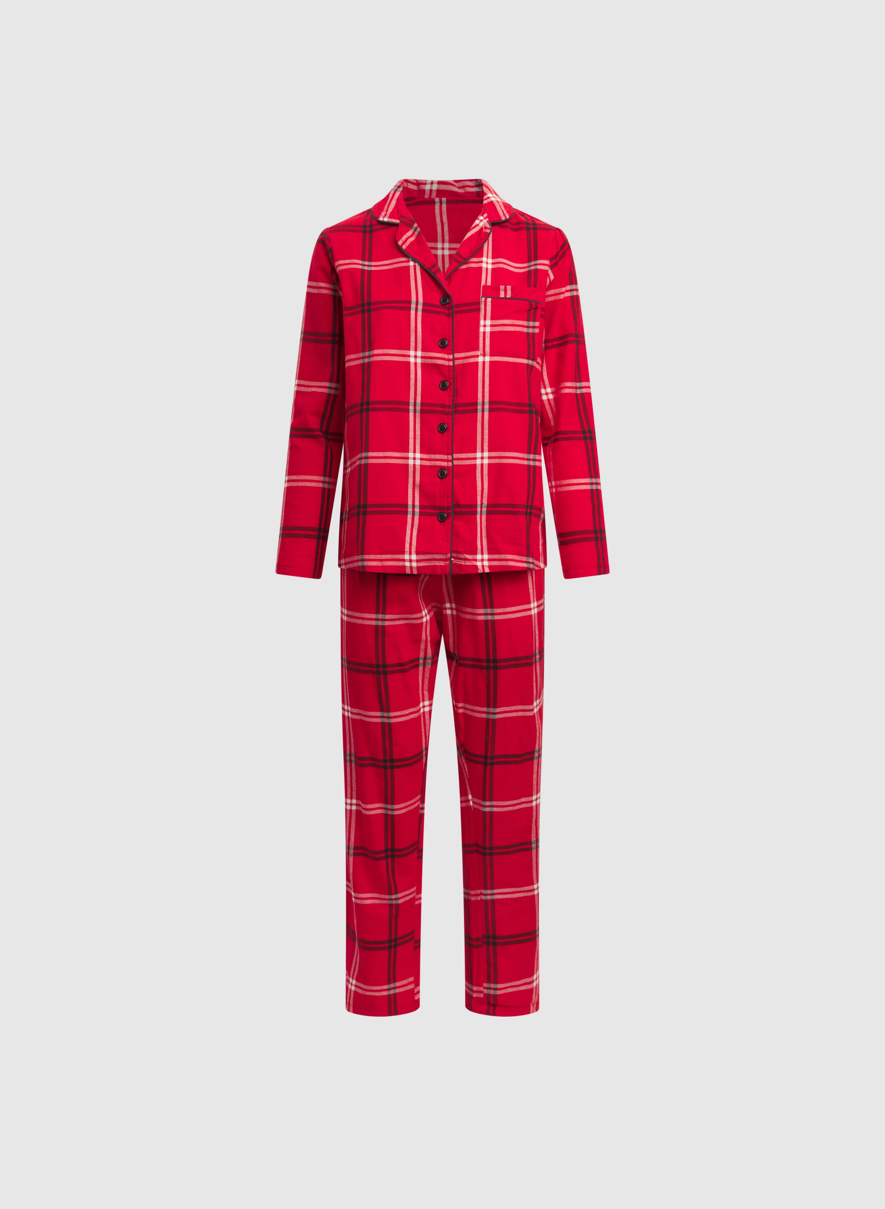 Plaid Print Pyjama Print - Image 7