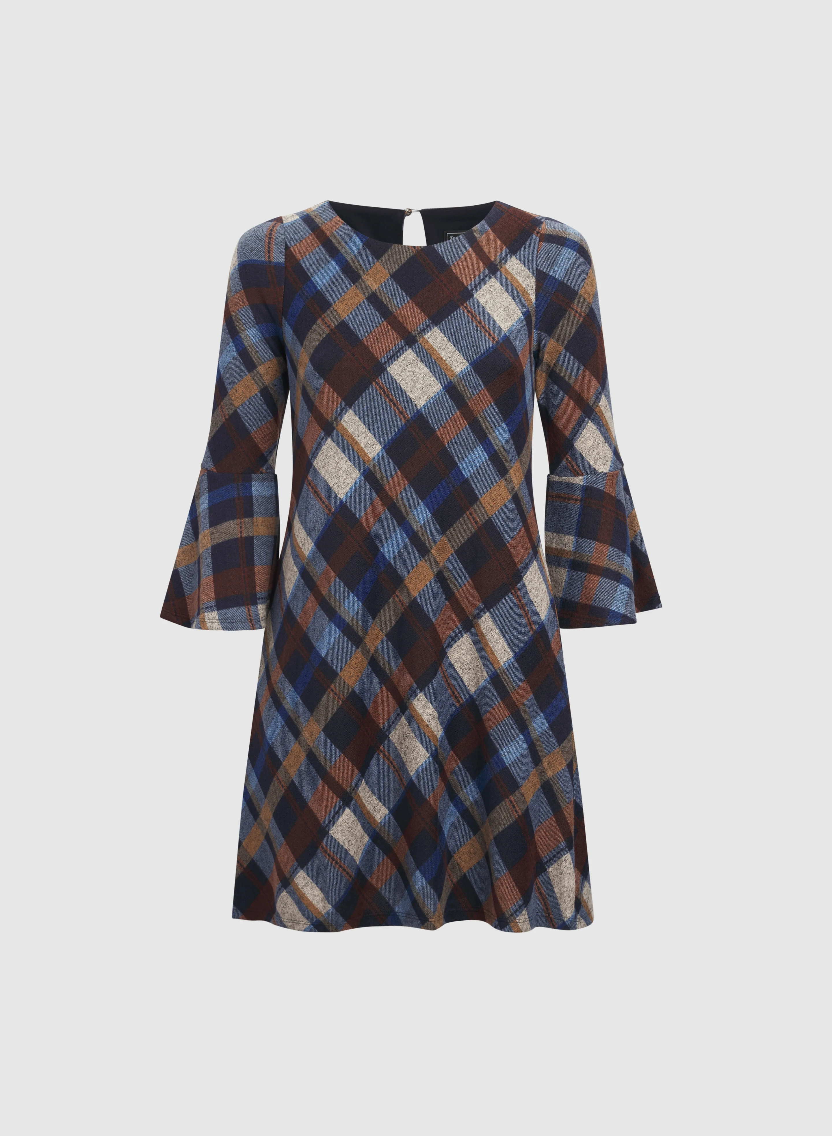 Plaid Sweater Dress - Image 7
