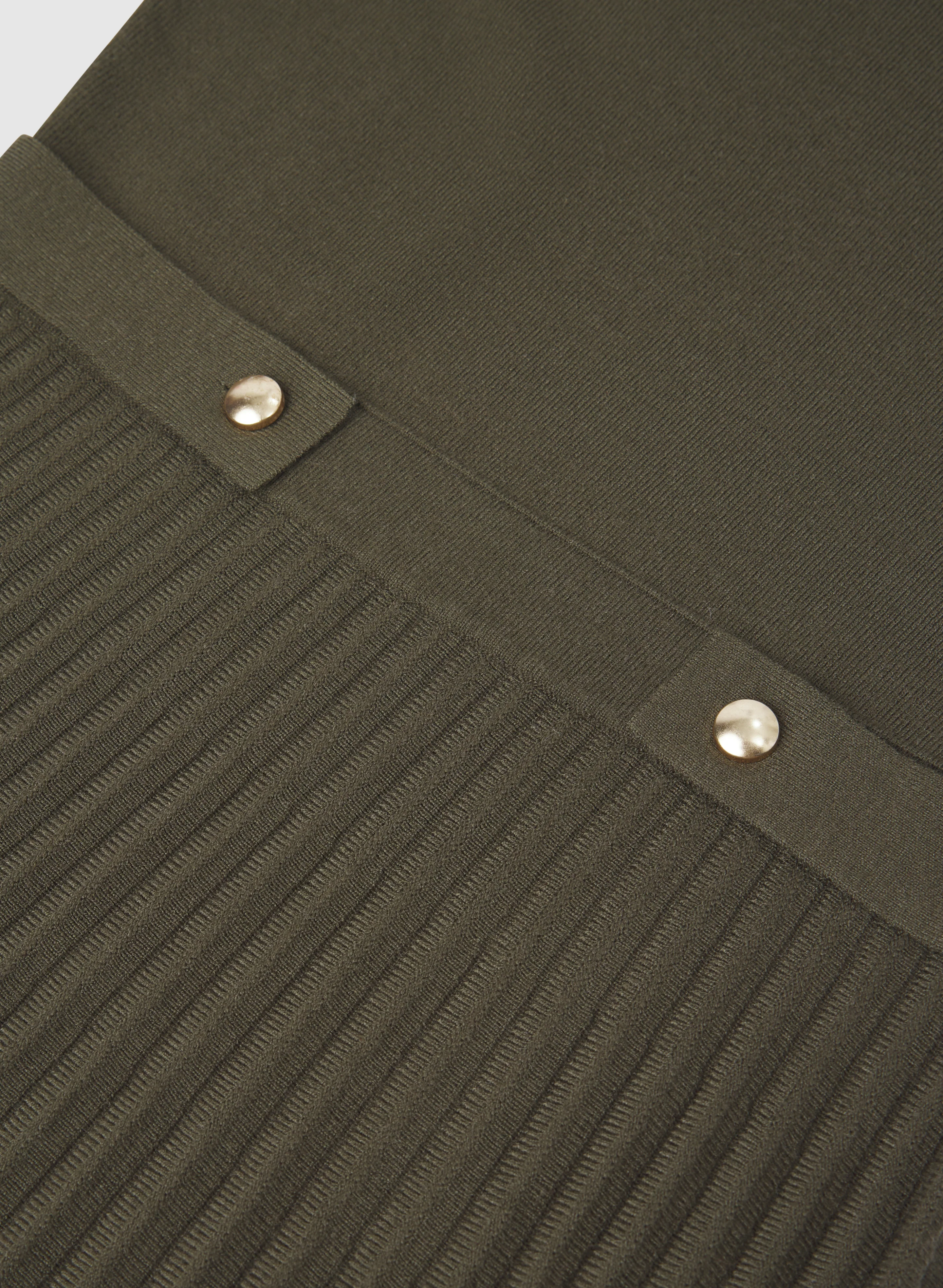 Pleated Fit & Flare Dress - Image 7