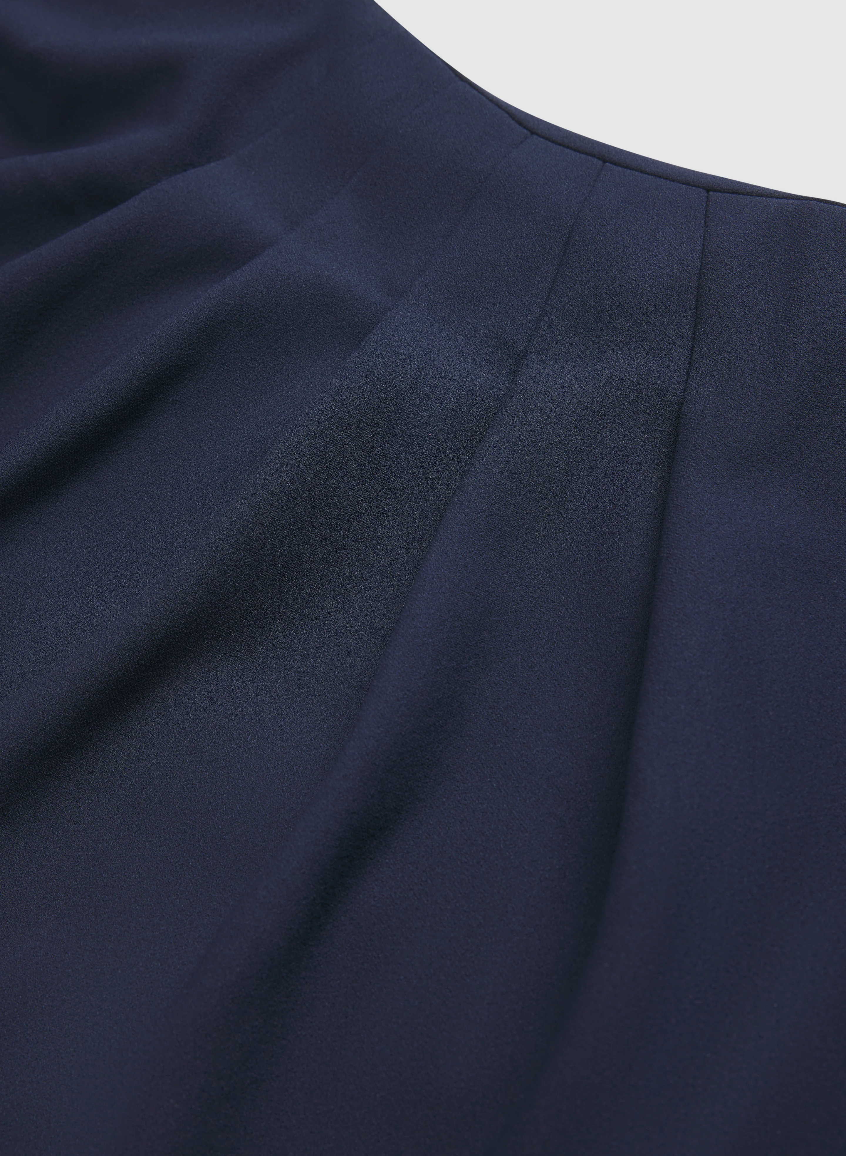 Pleated Sleeve Dress - Image 7
