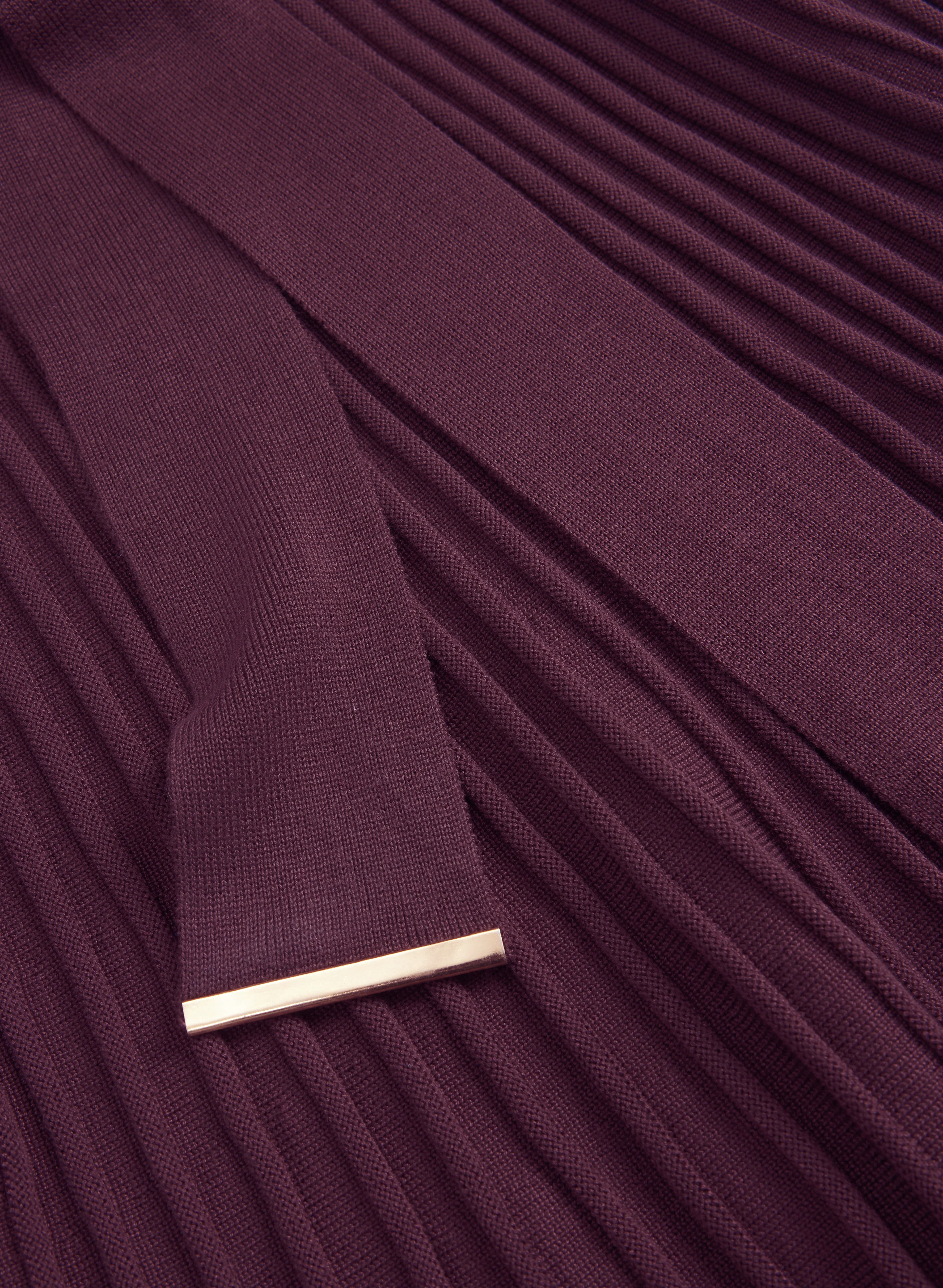 Pleated Sweater Dress - Image 7