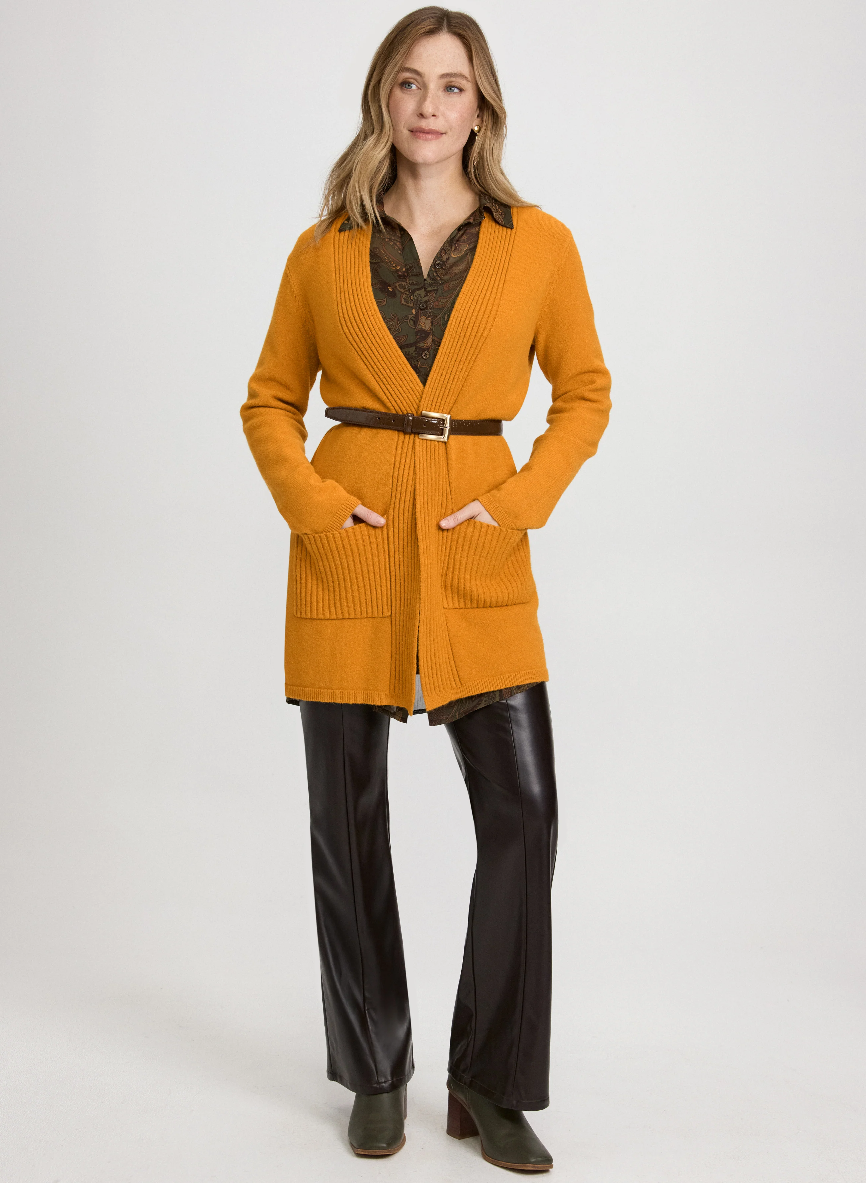 Pocket Knit Cardigan - Image 2