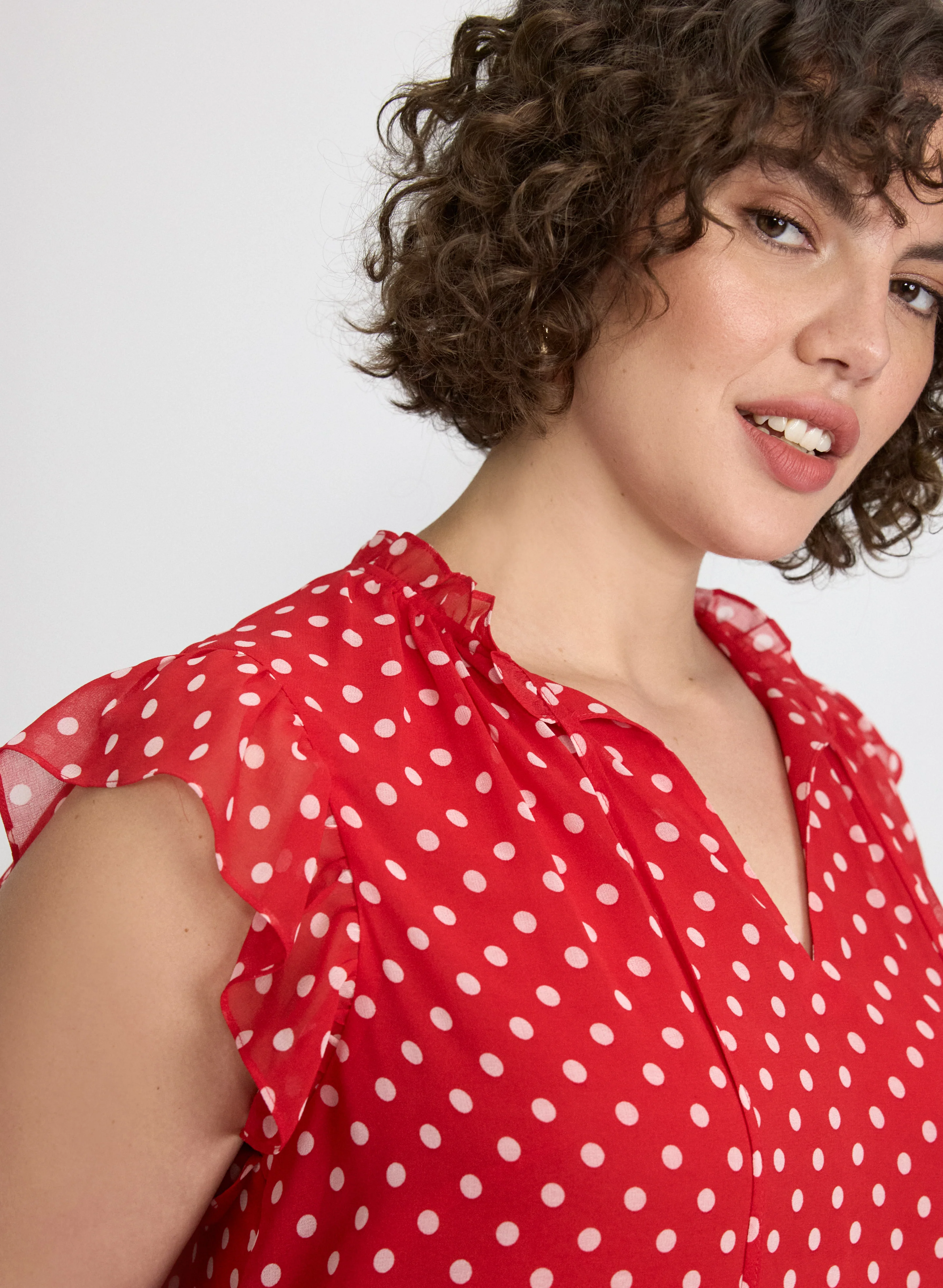 Polka Dot Blouse - Image 2