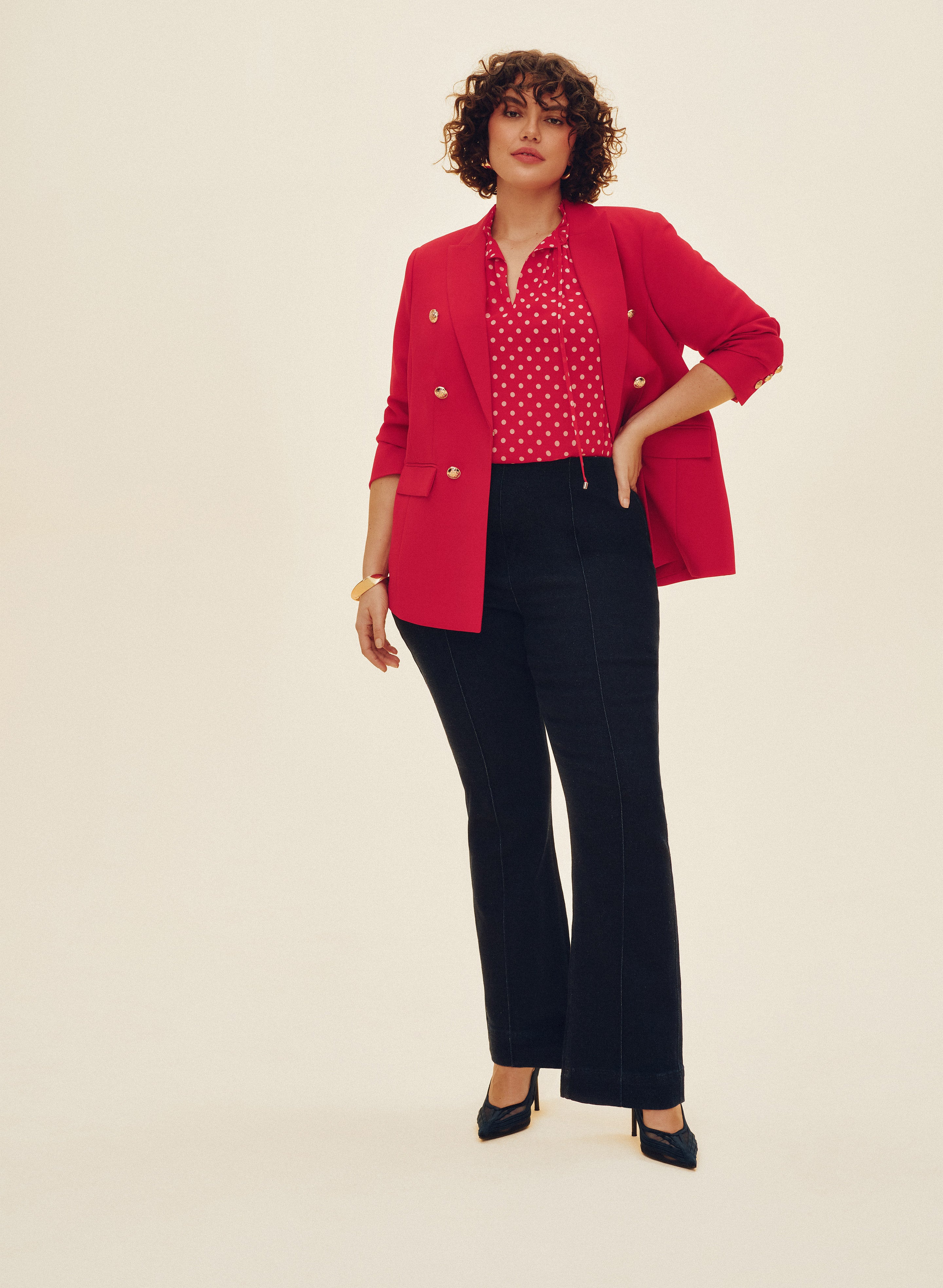 Polka Dot Blouse - Image 3