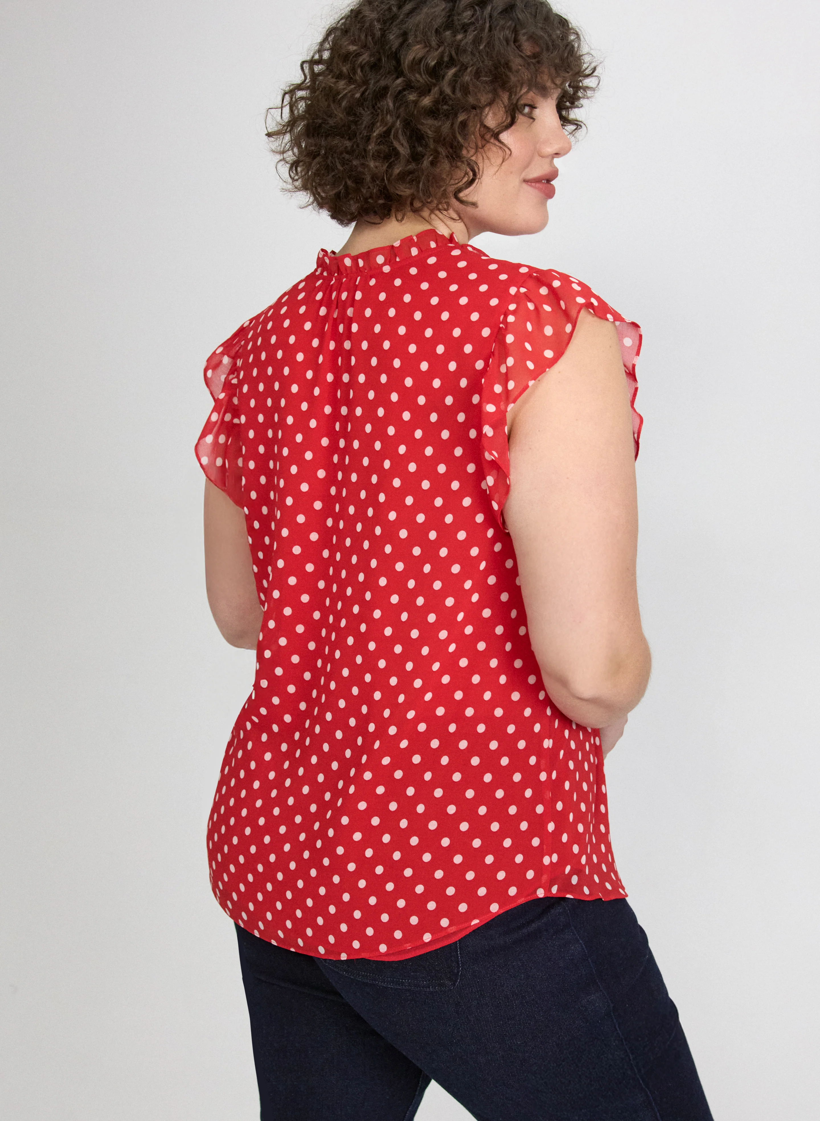 Polka Dot Blouse - Image 4