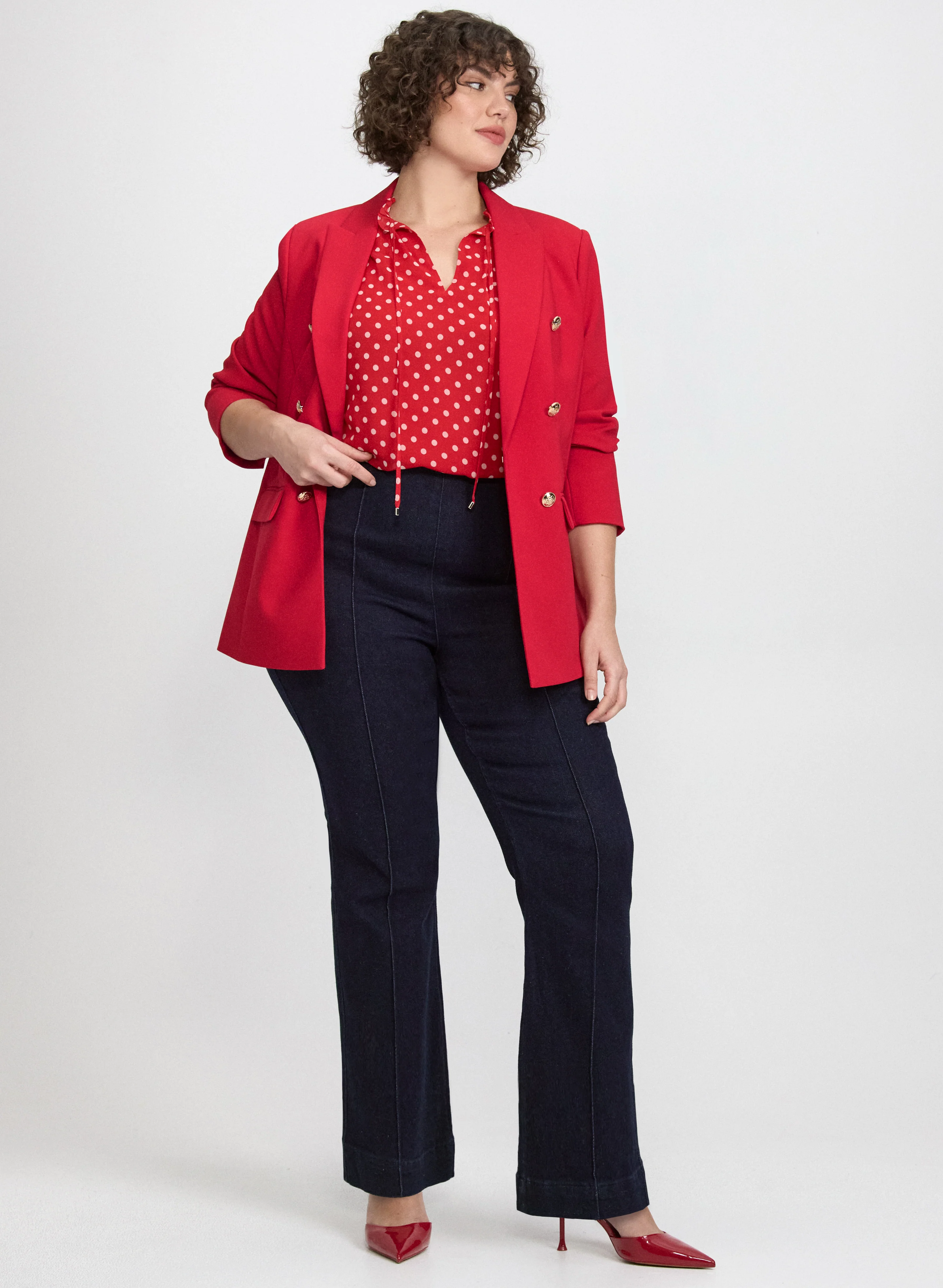 Polka Dot Blouse - Image 6