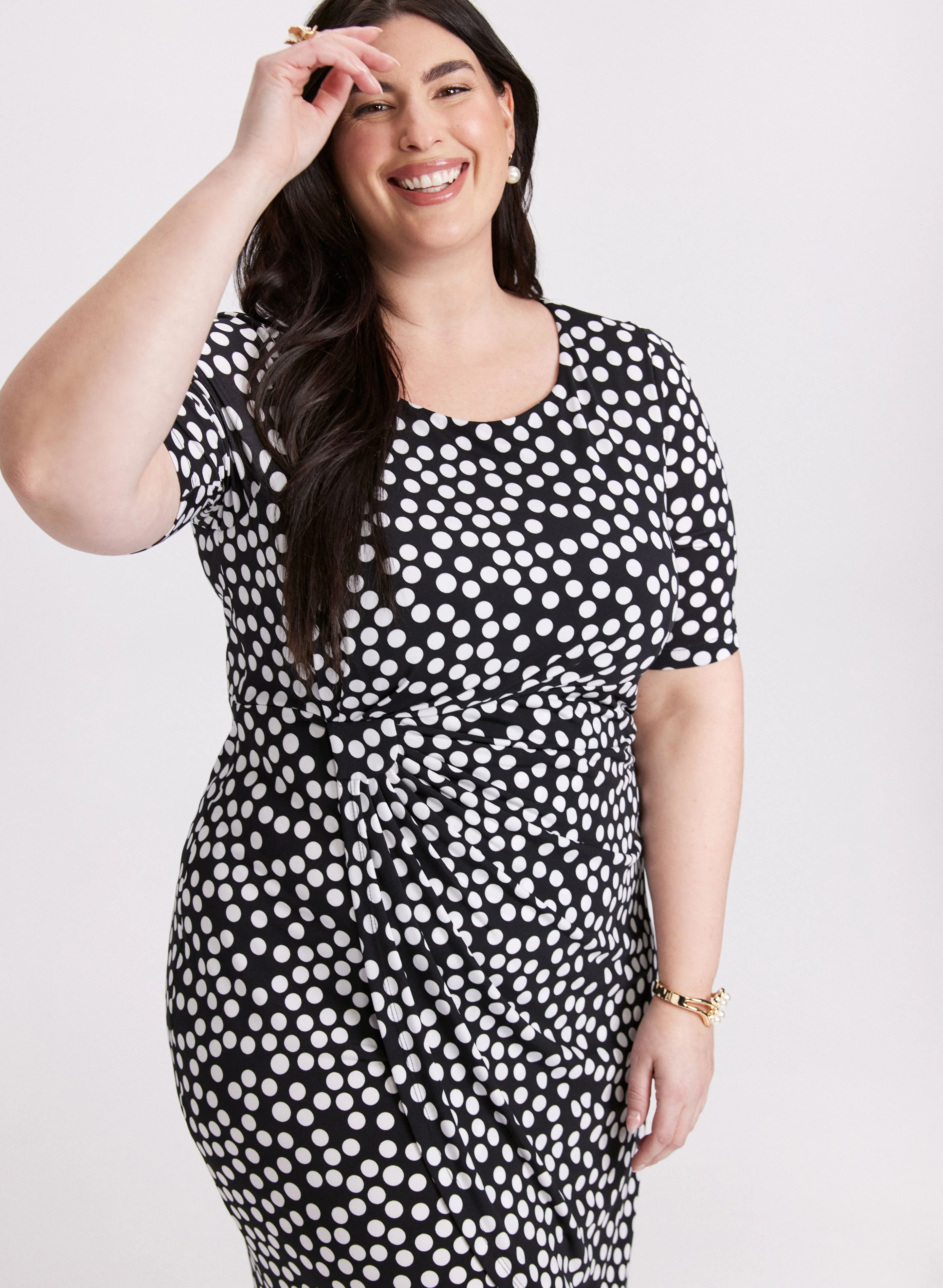 Polka Dot Dress - Image 7