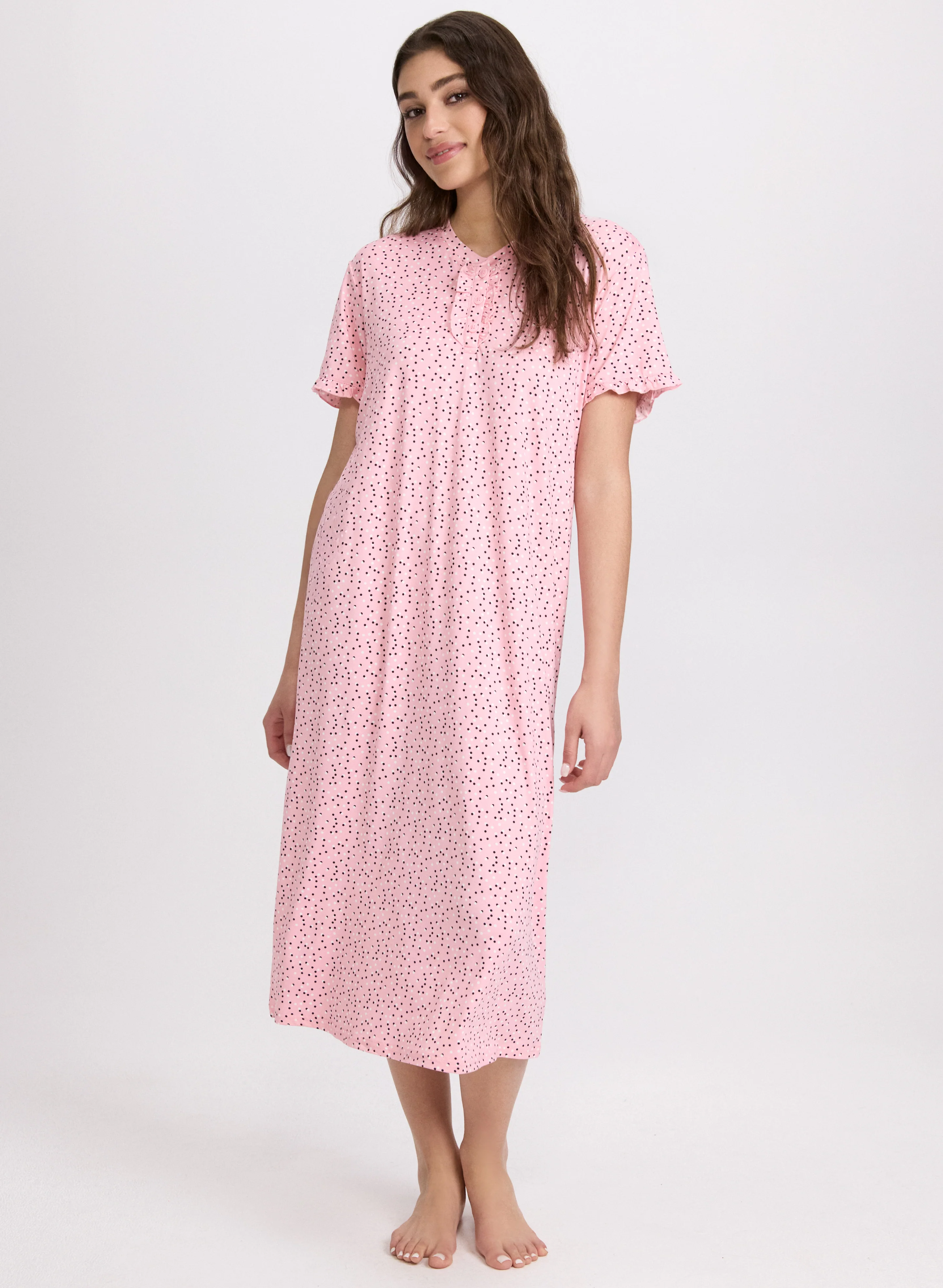 Polka Dot Nightgown