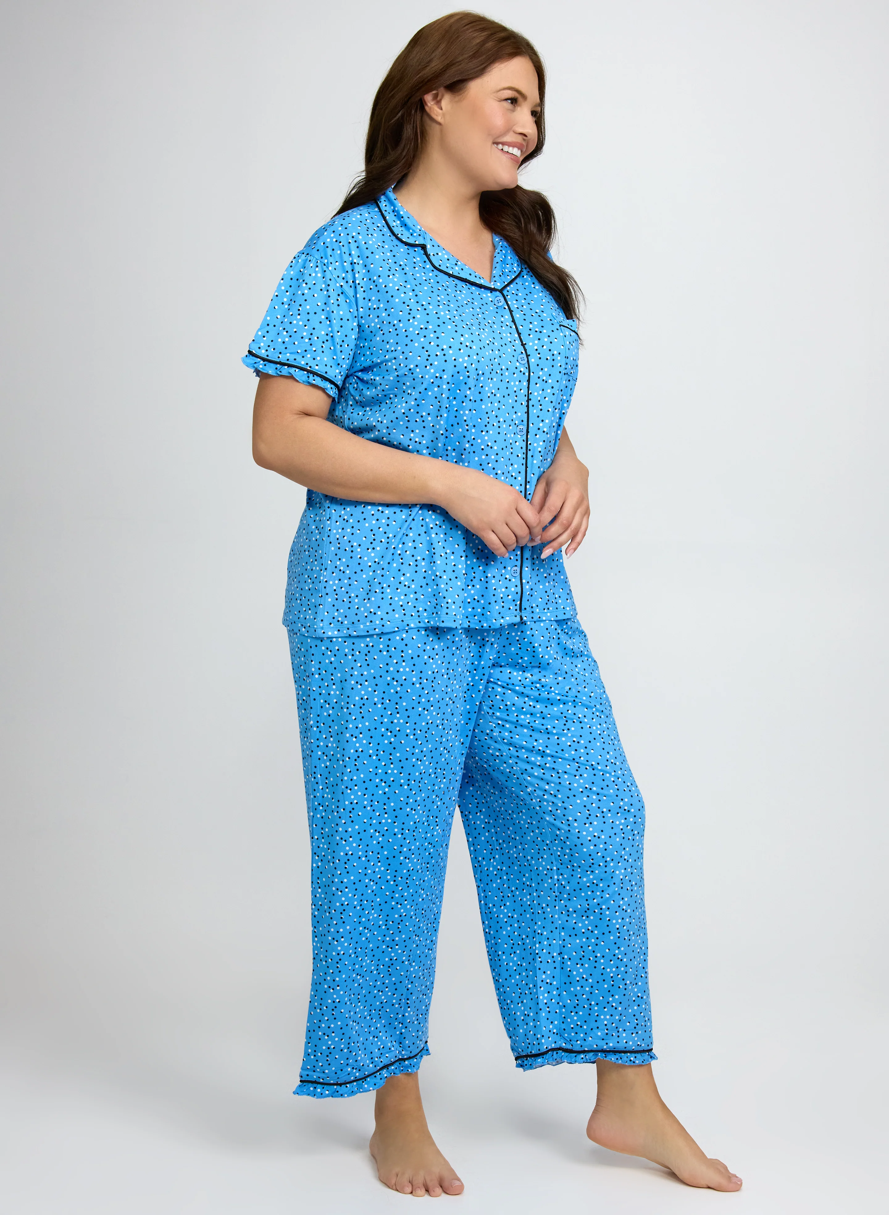 Polka Dot Pyjama Set - Image 3