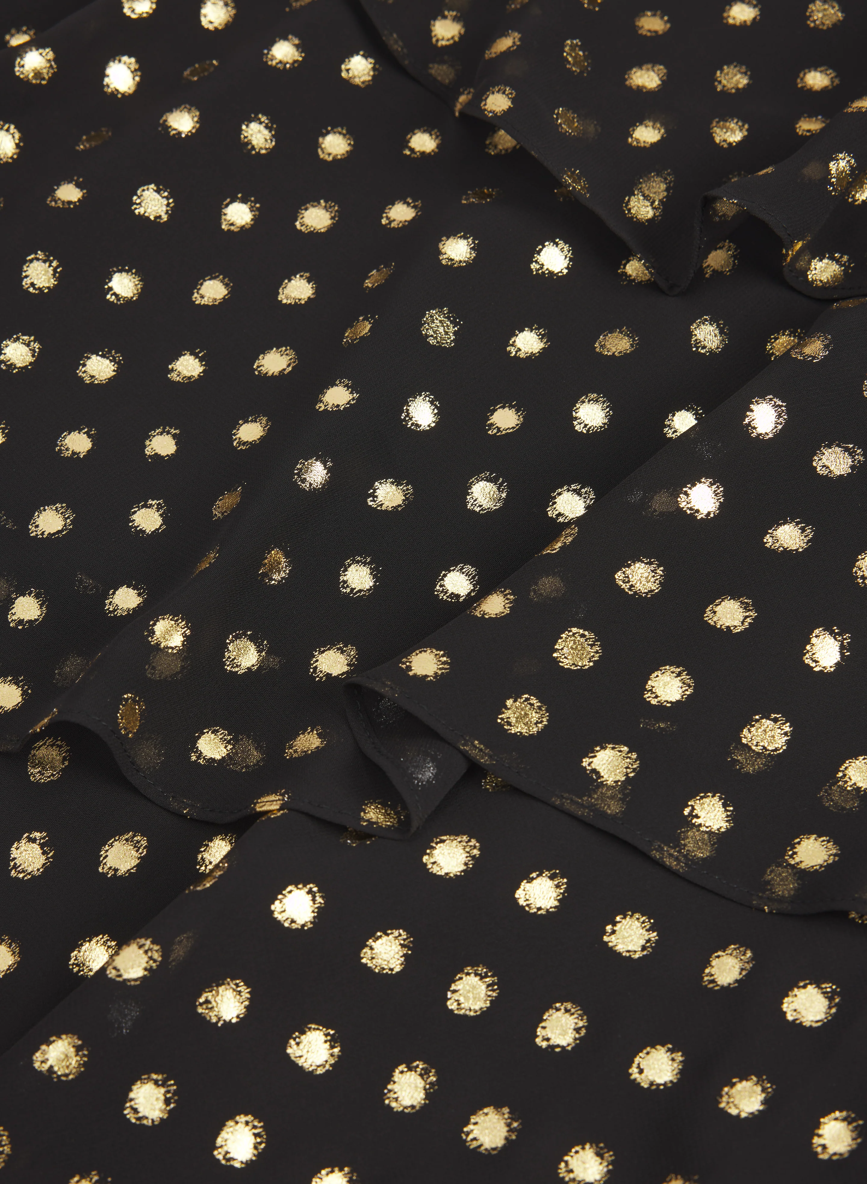 Polka Dot Tiered Dress - Image 6