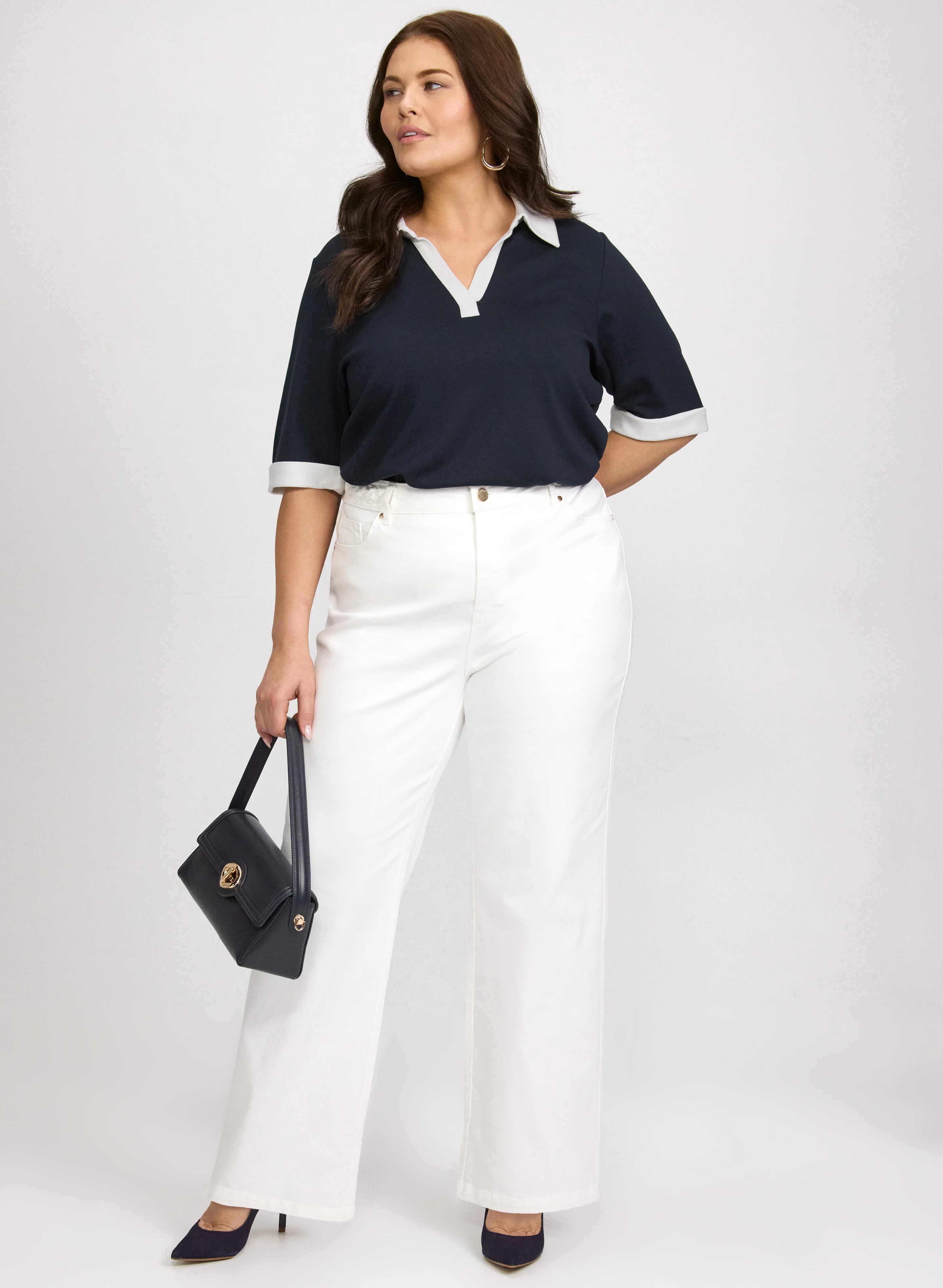 Polo Collar Top - Image 3