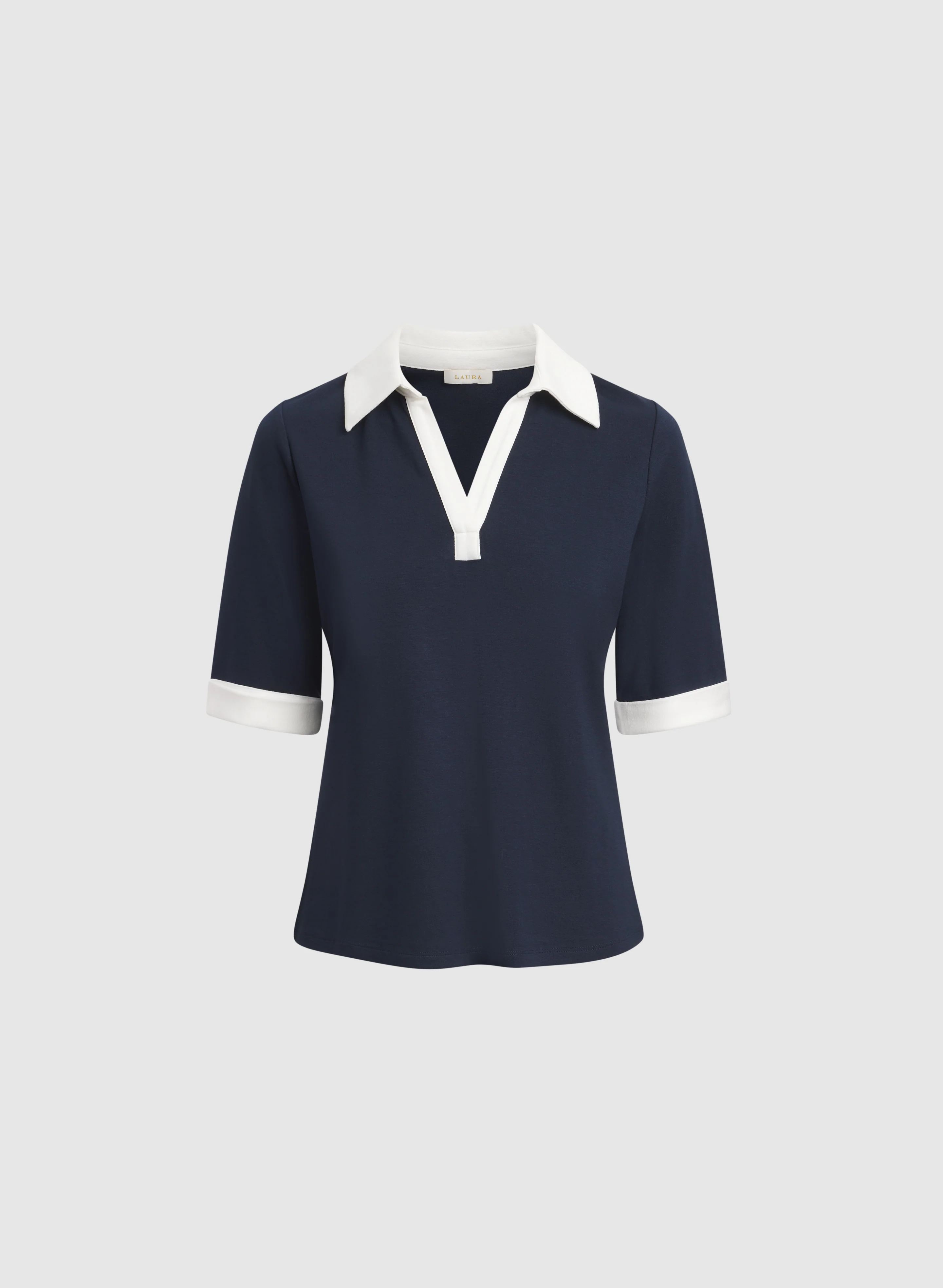 Polo Collar Top - Image 6