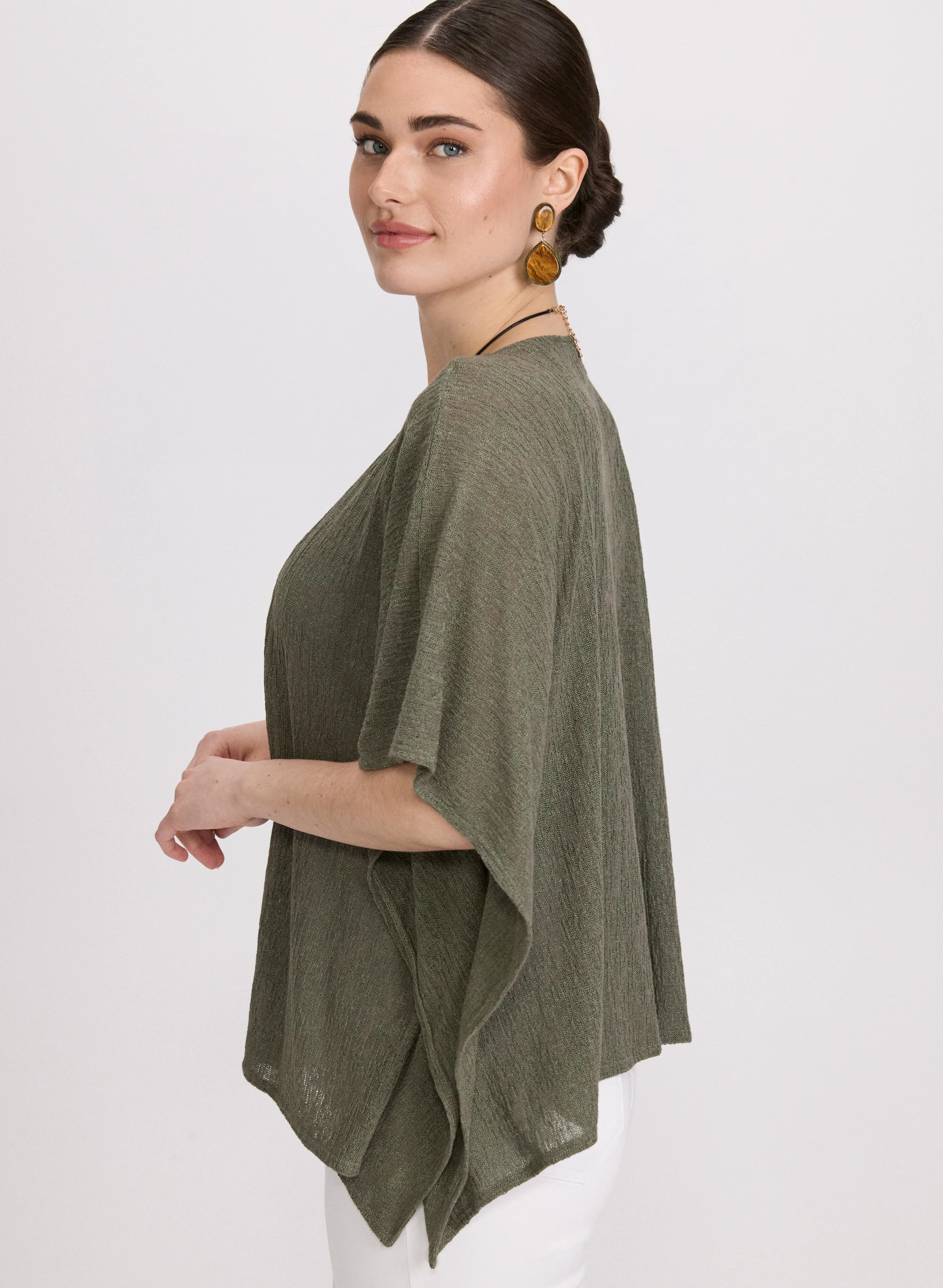 Poncho-Style Layering Top - Image 2