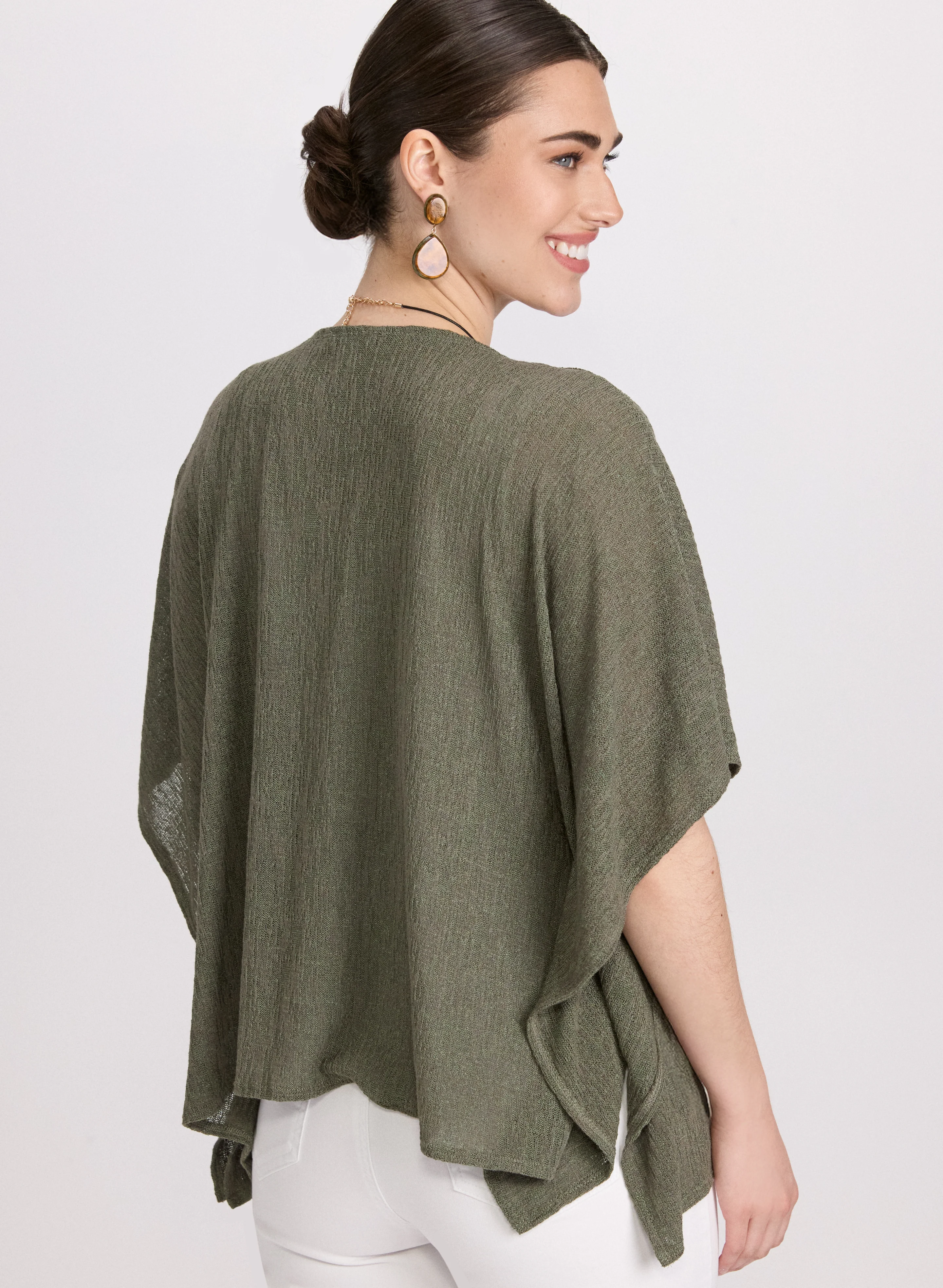 Poncho-Style Layering Top - Image 4