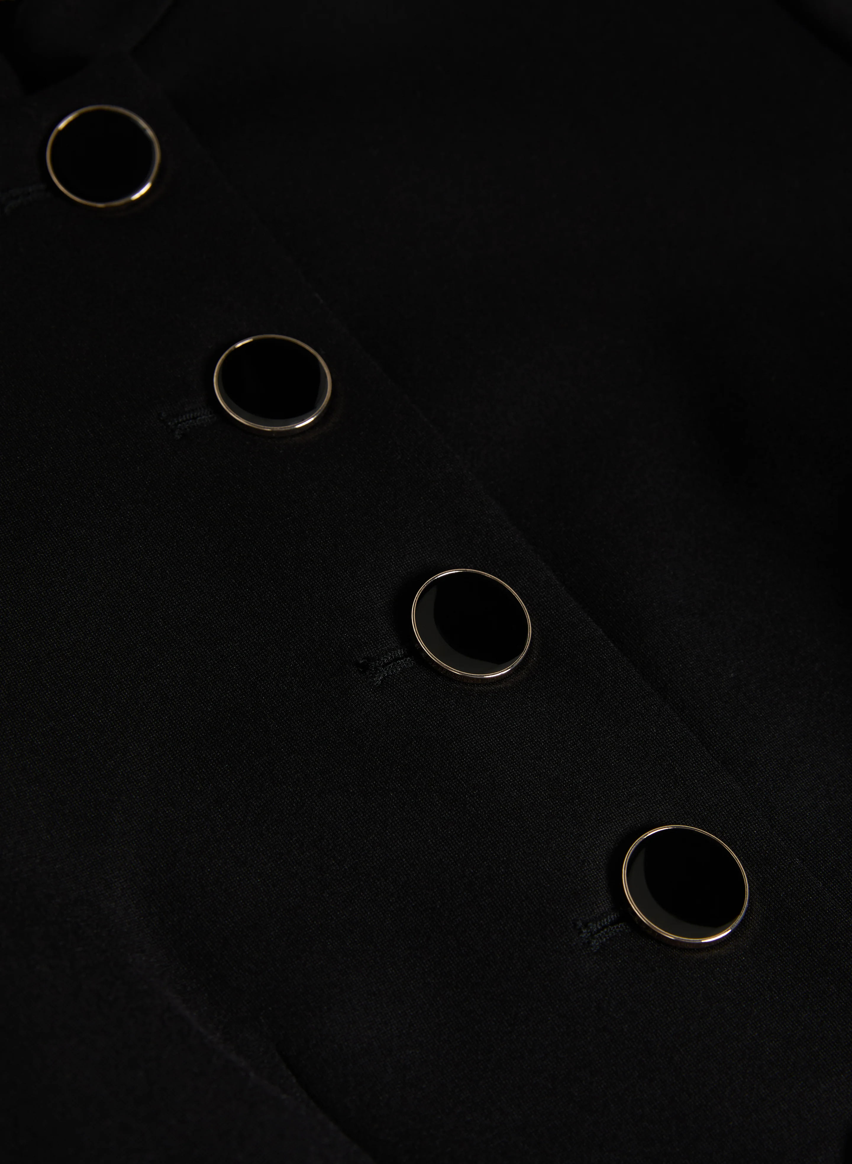 Stand Collar Button-Down Jacket - Image 7