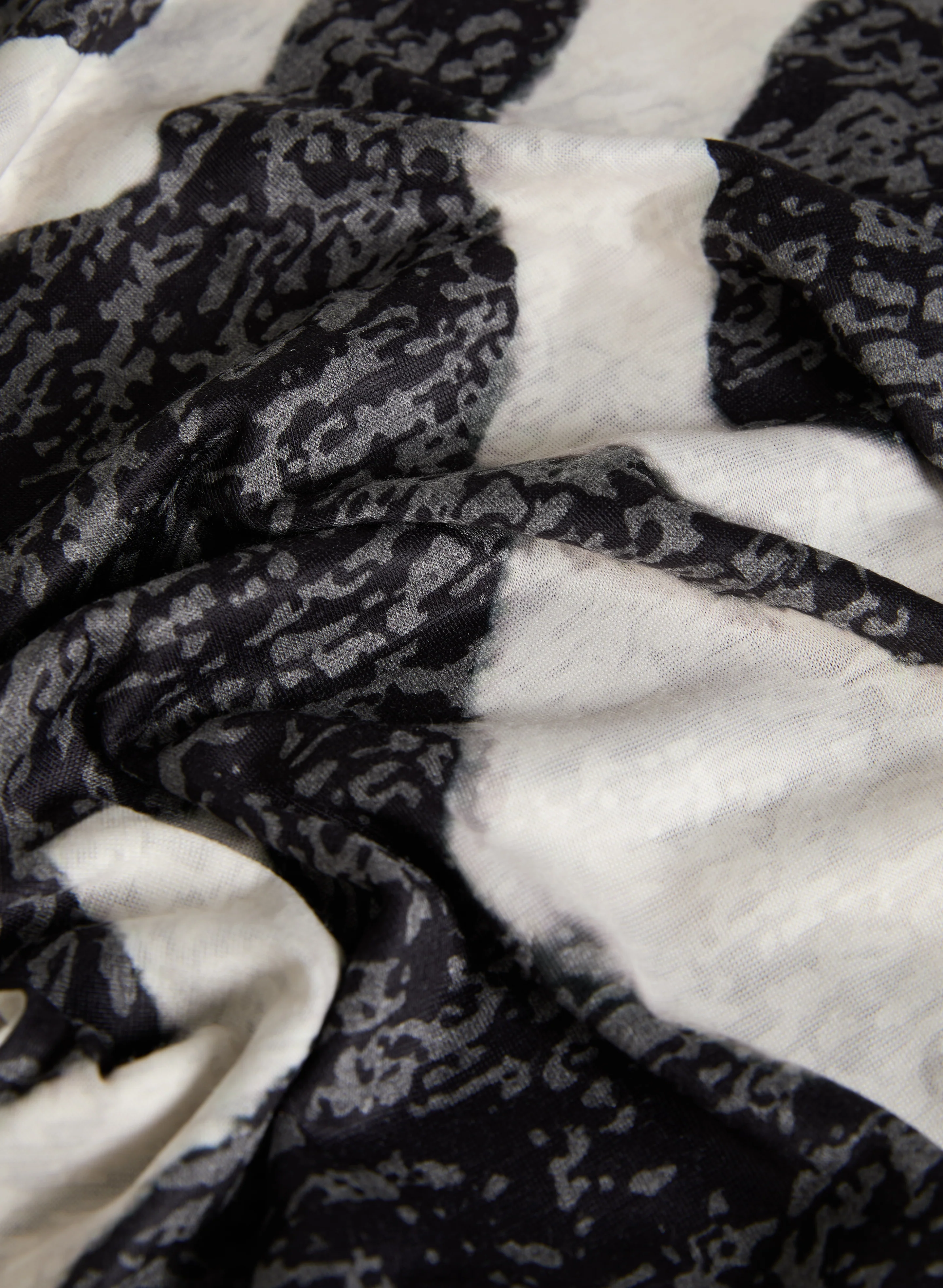 Printed Burnout T-Shirt - Image 7