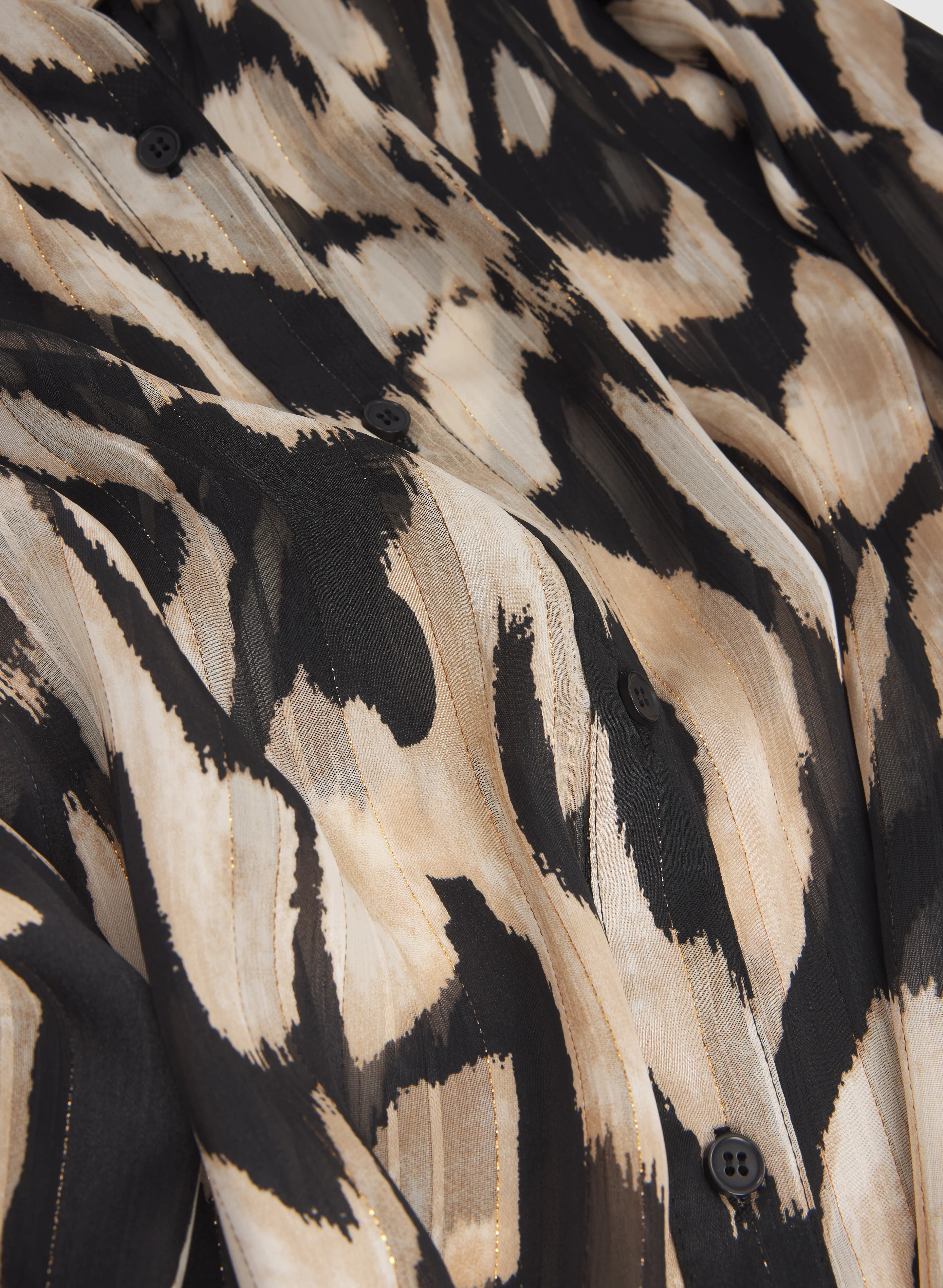 Printed Button-Down Tunic - Image 7