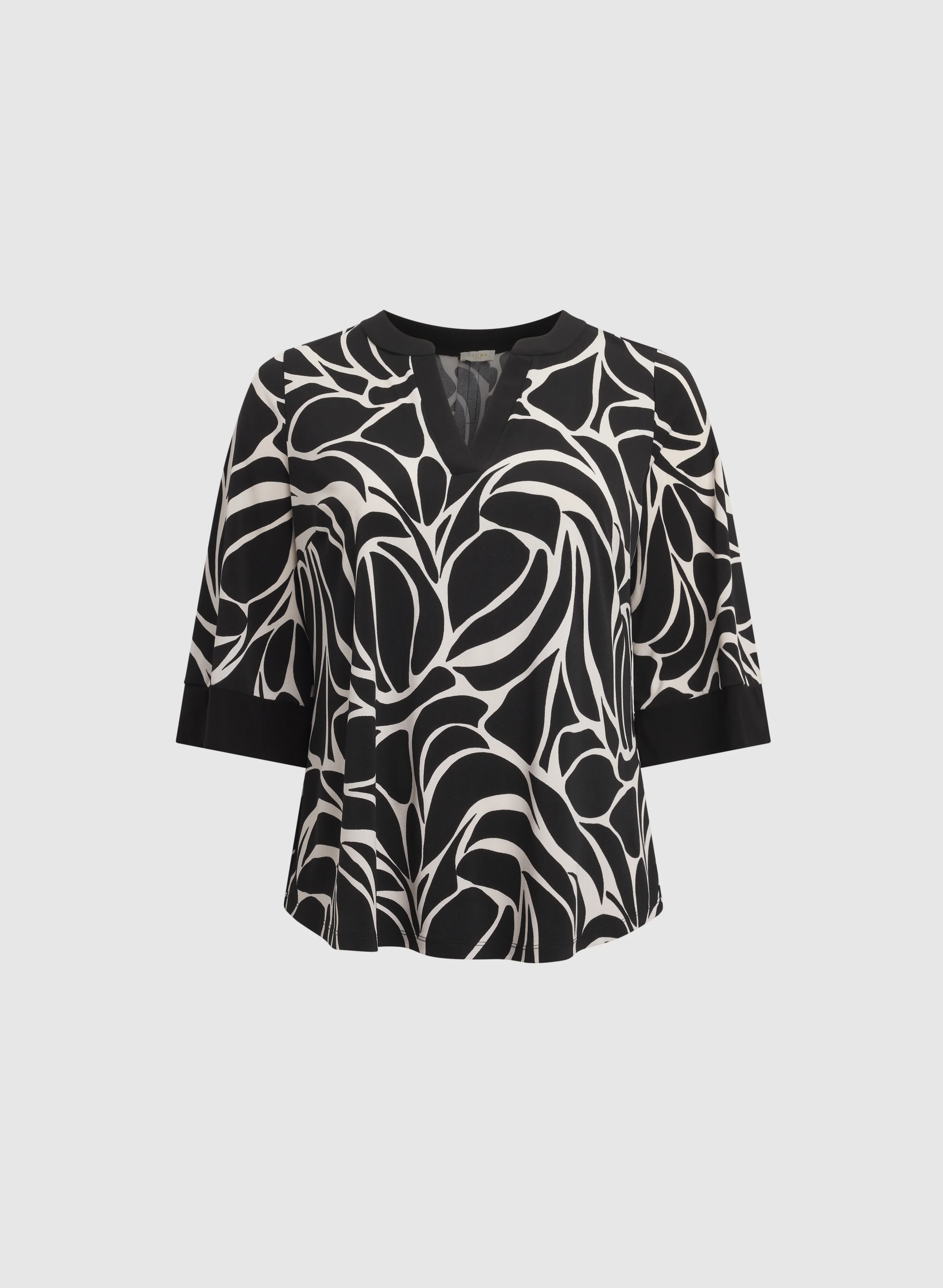Printed Crepe Tunic - Image 6