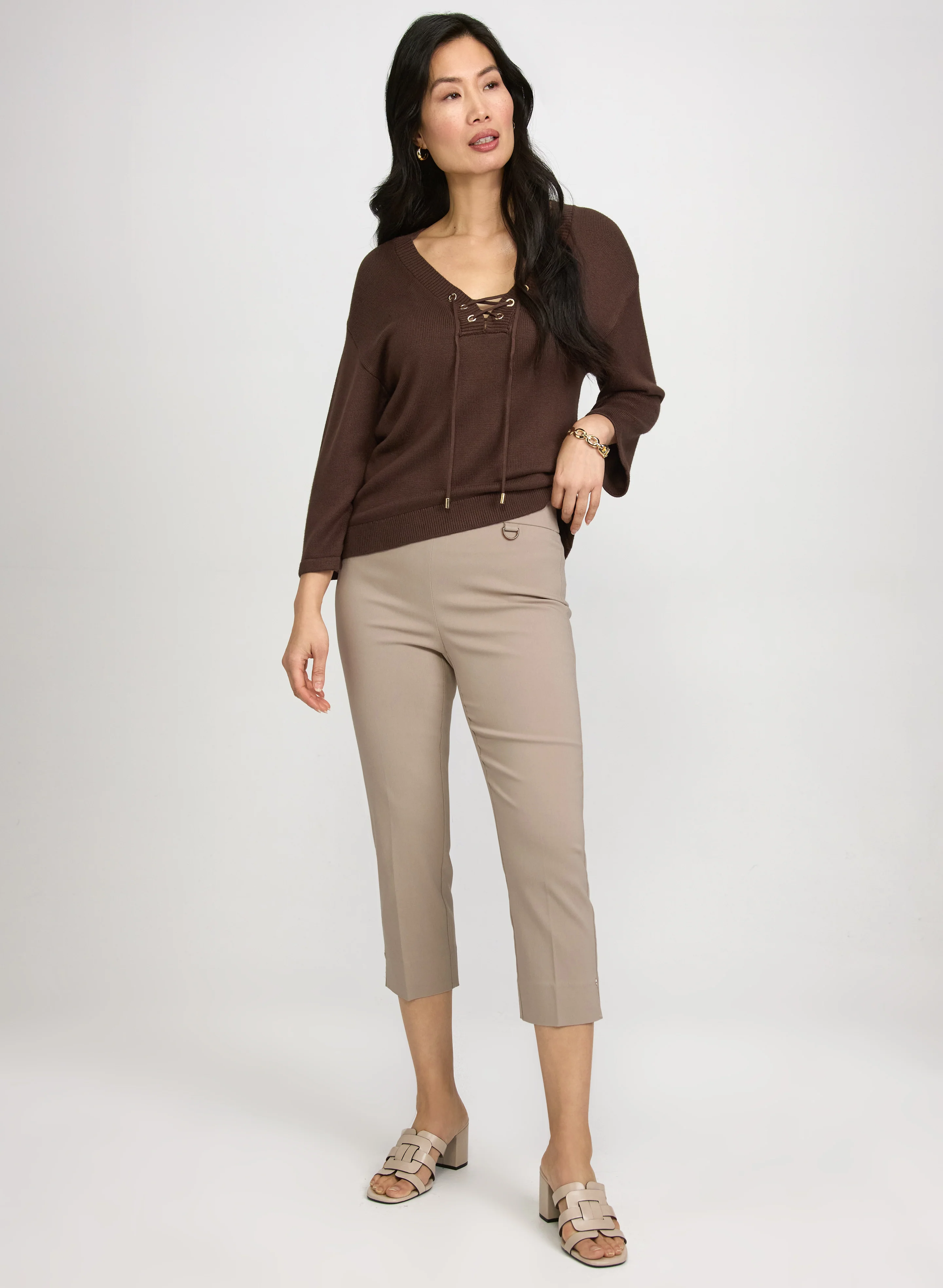 Pull-On Bengaline Capris - Image 3