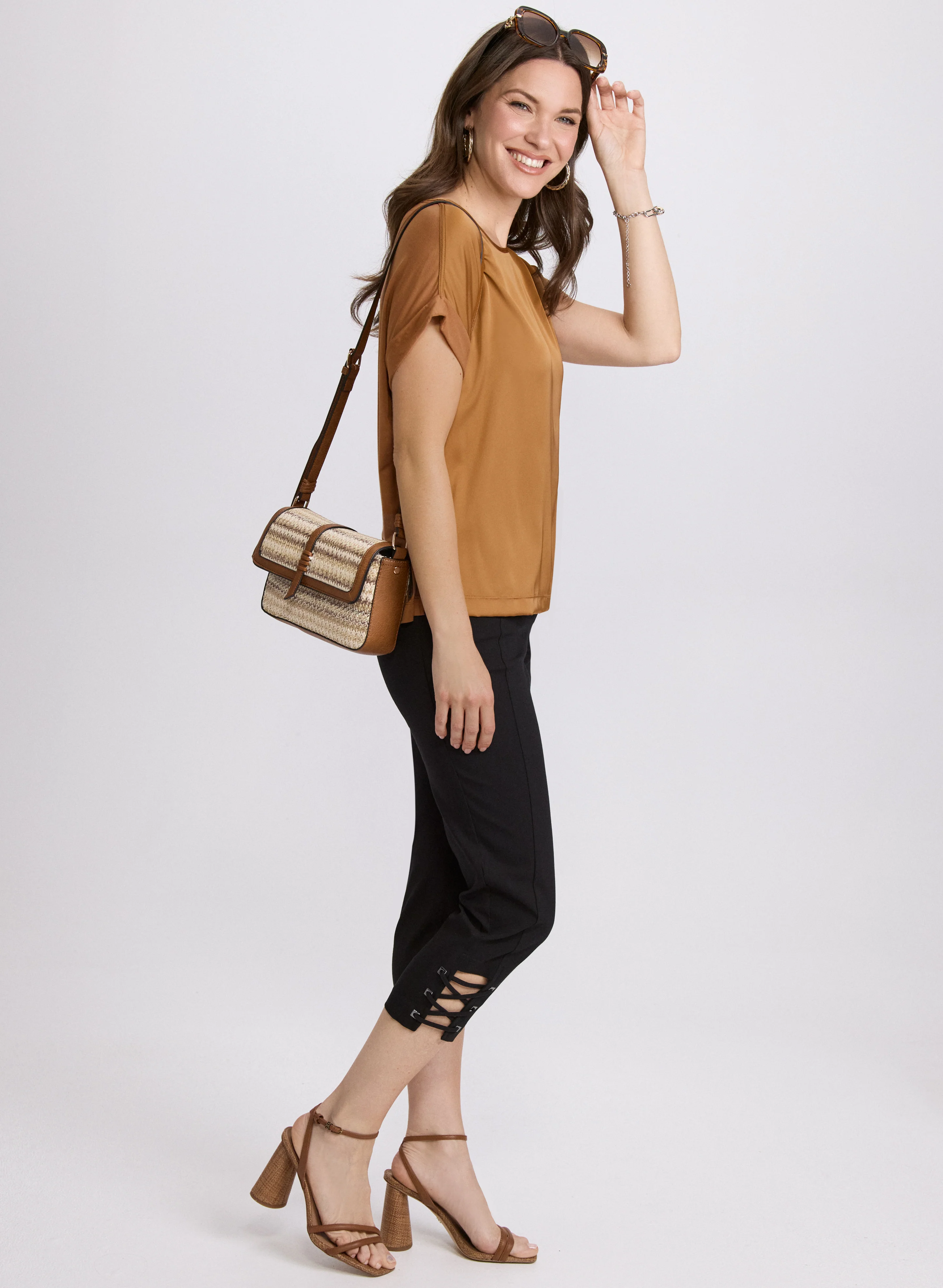 Pull-On Bengaline Capris - Image 4