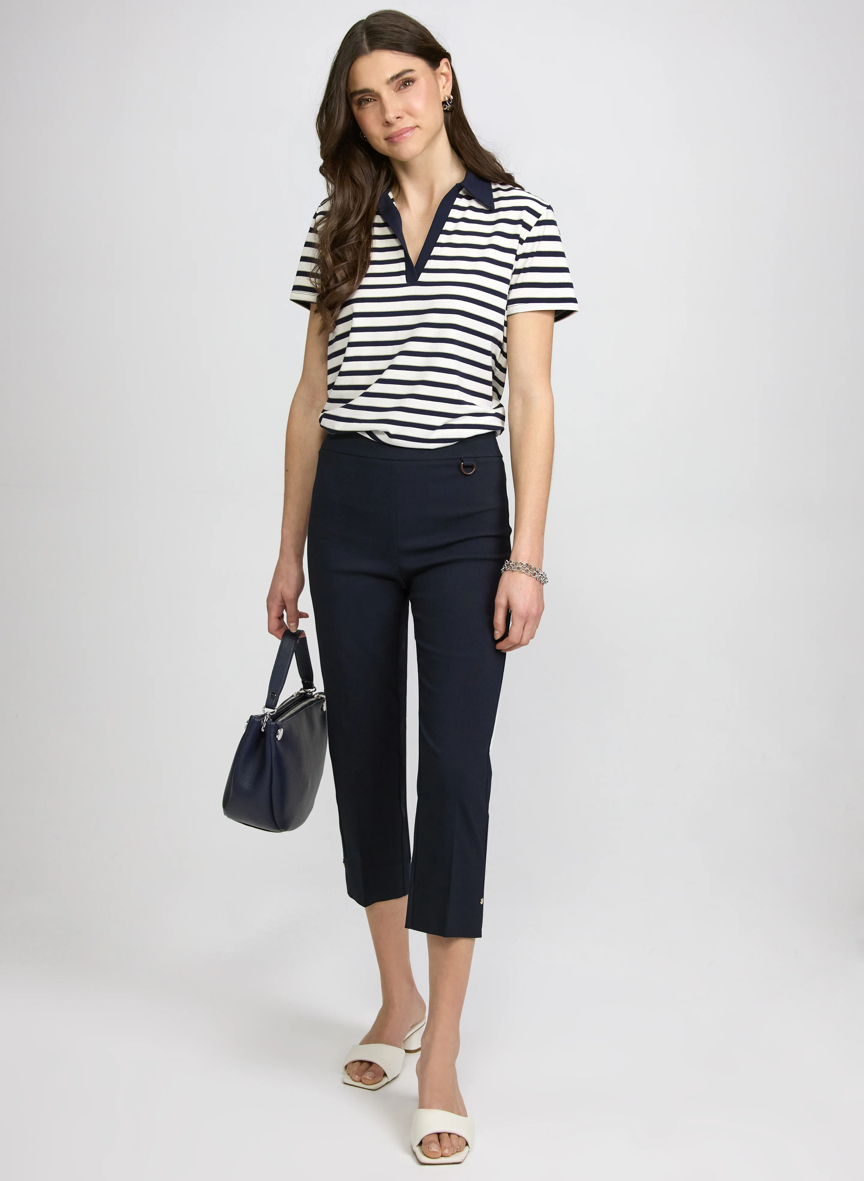 Pull-On Bengaline Capris - Image 3